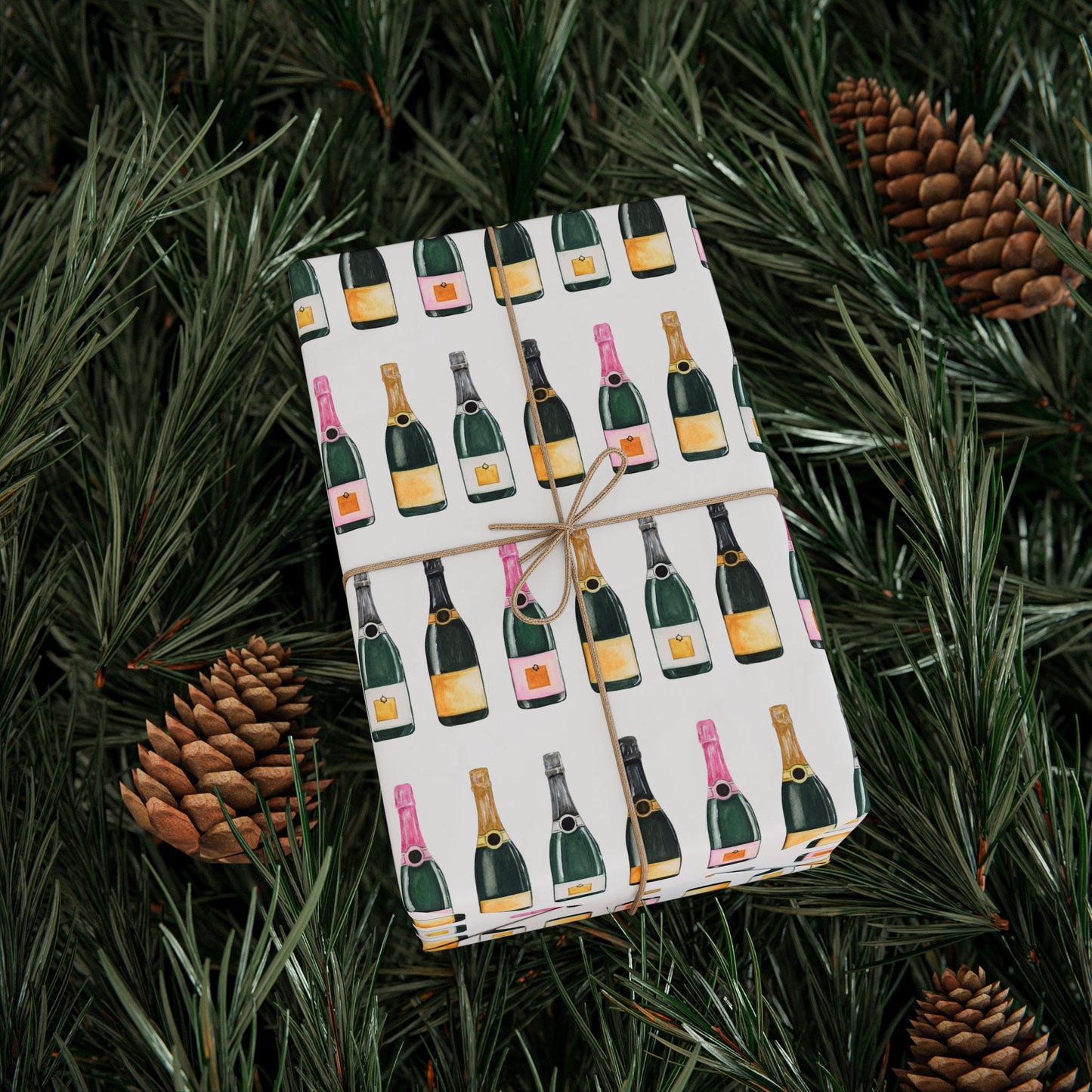 Champagne Wrapping Paper