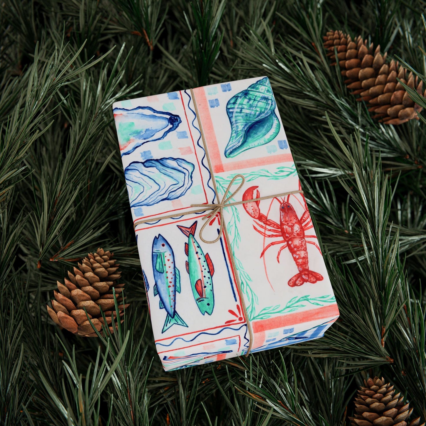 Coastal Summer Wrapping Paper