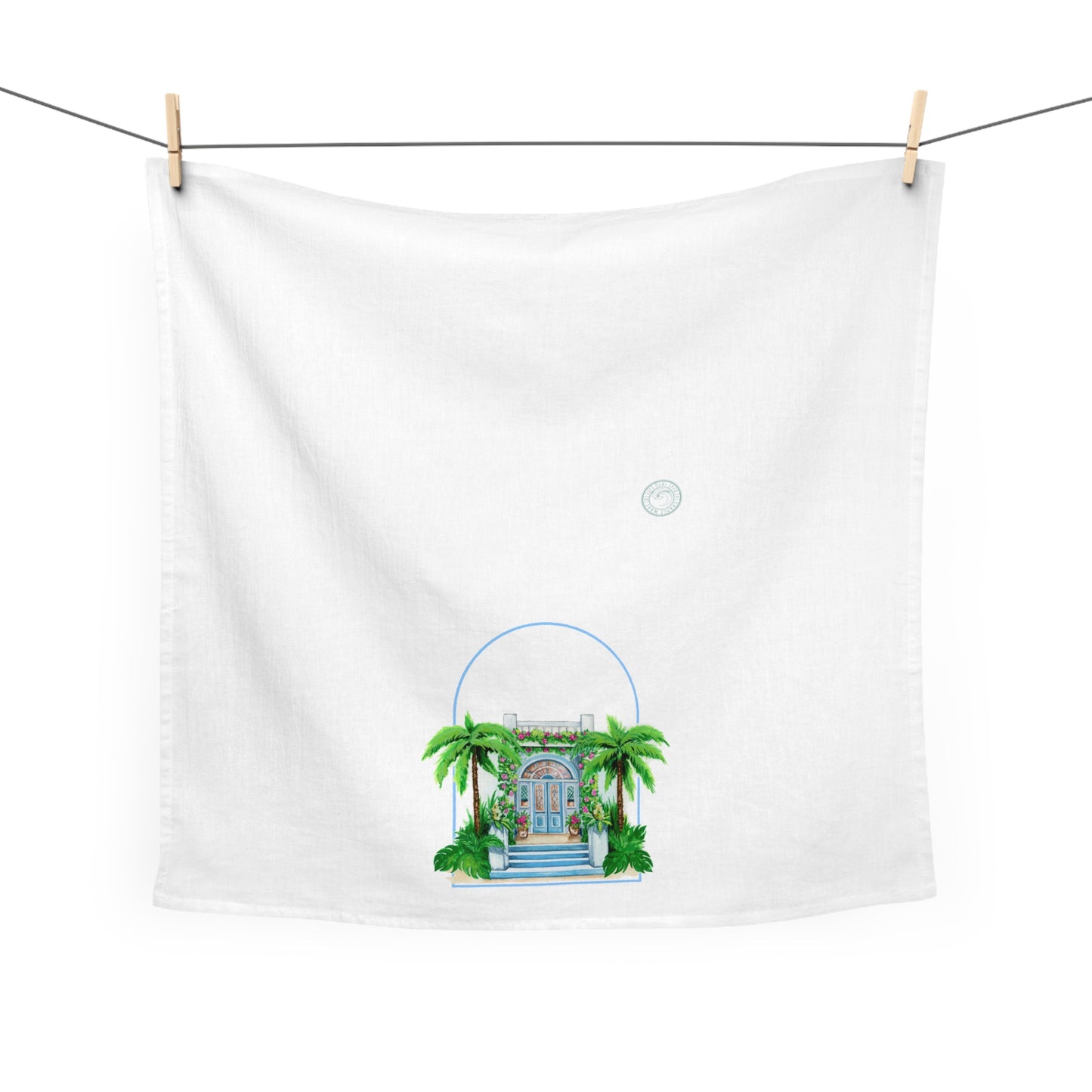 Door to Paradise Tea Towel