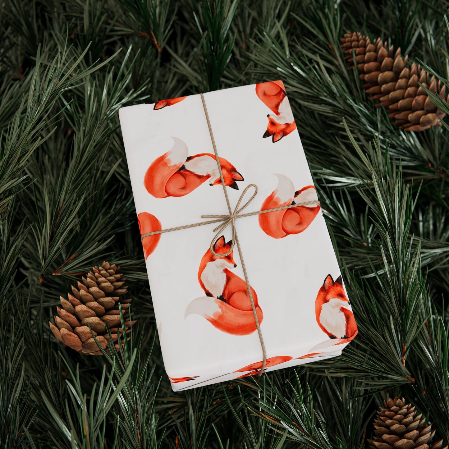 Foxy Wrapping Paper