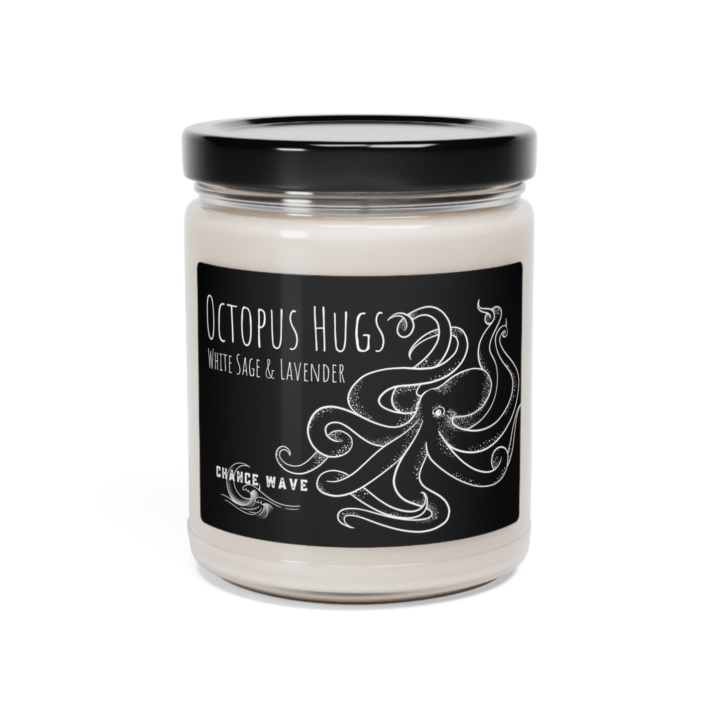 Octopus Hugs Sage & Lavender Soy Candle, 9oz