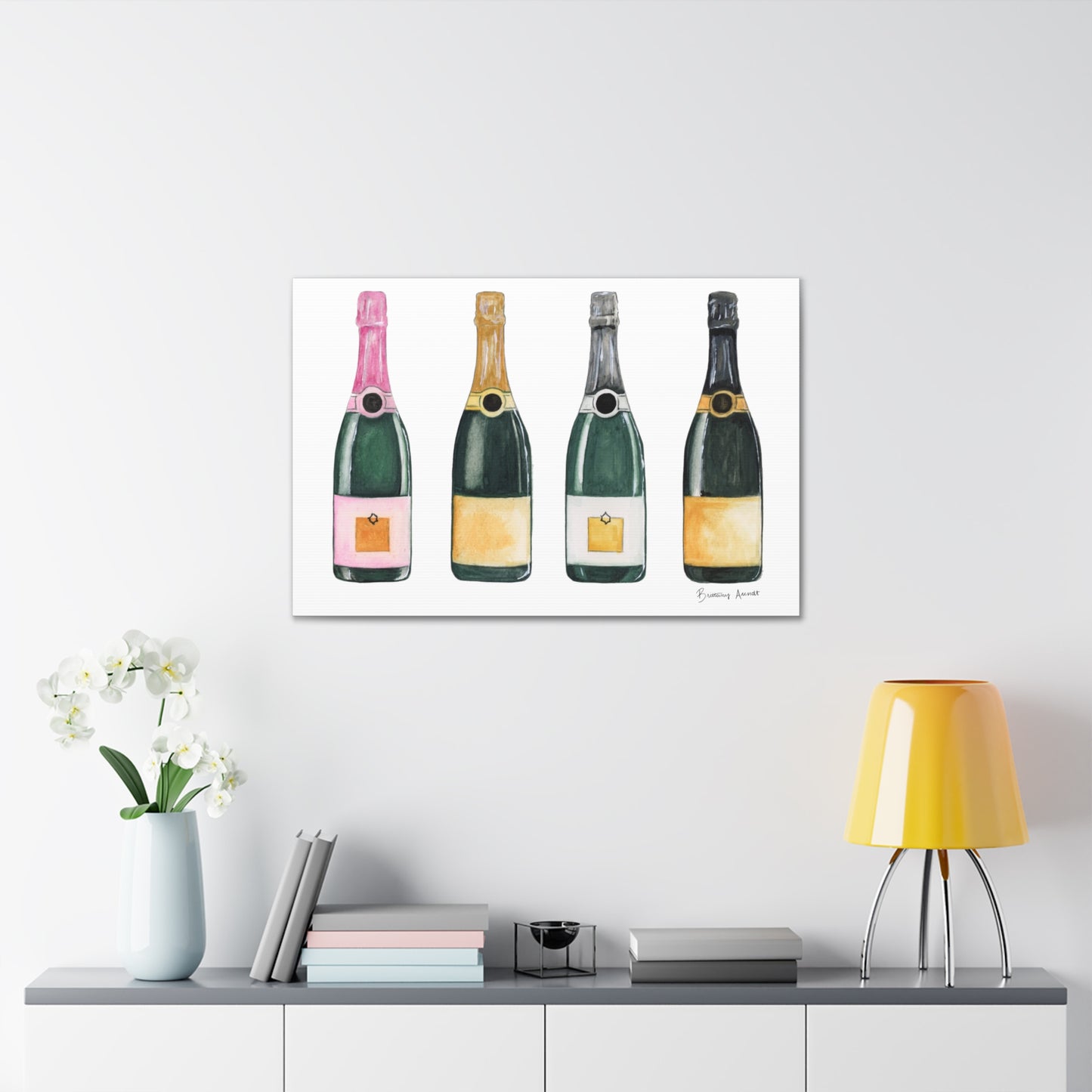 Champagne Canvas Gallery Wrap