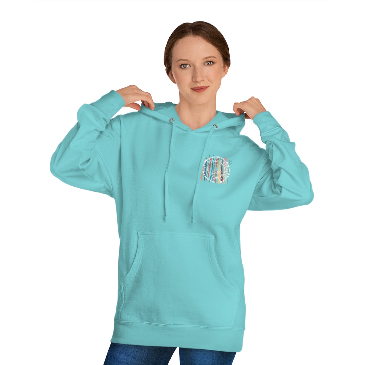 Surf Board Logo Independent Hoodie