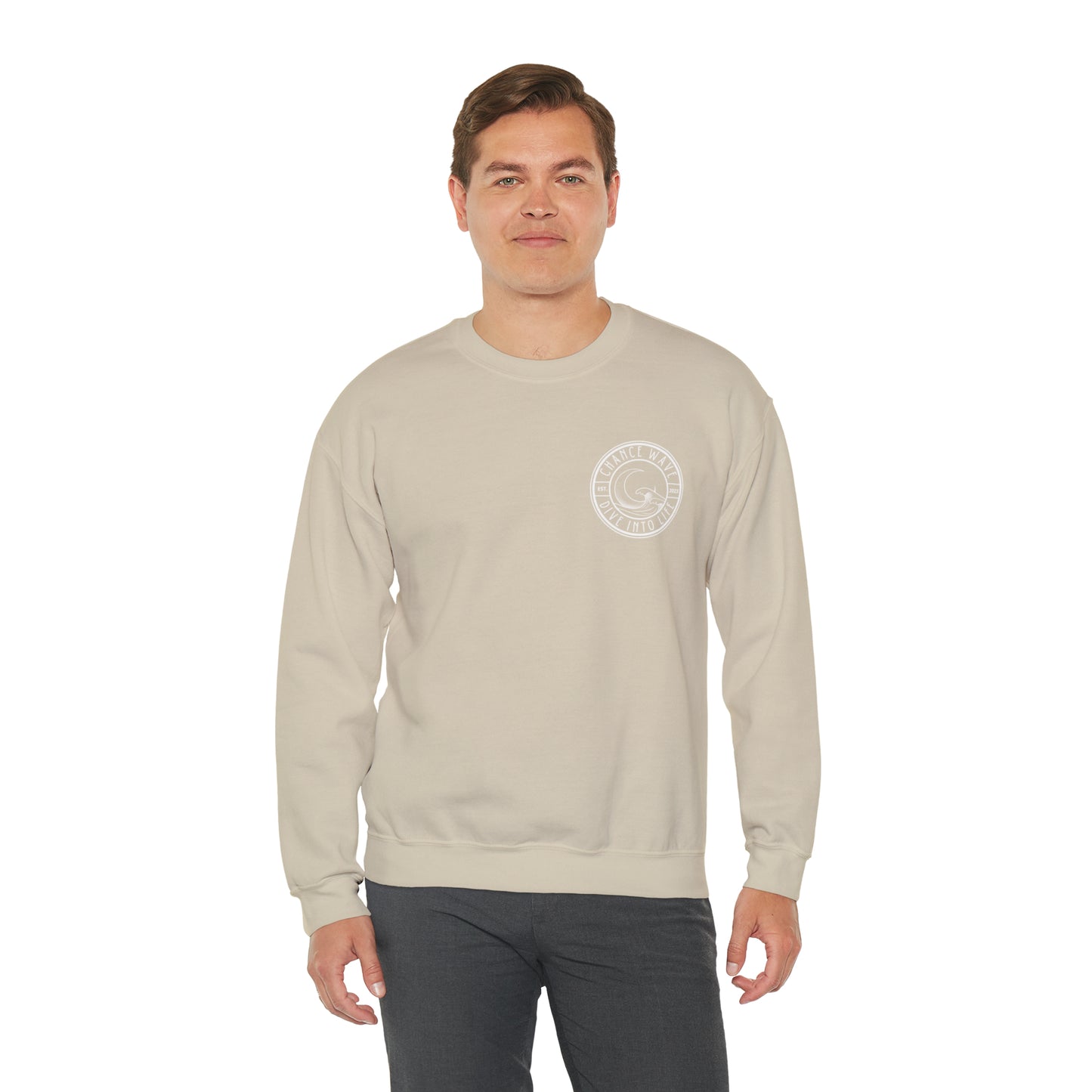 Surf Board Logo Crewneck