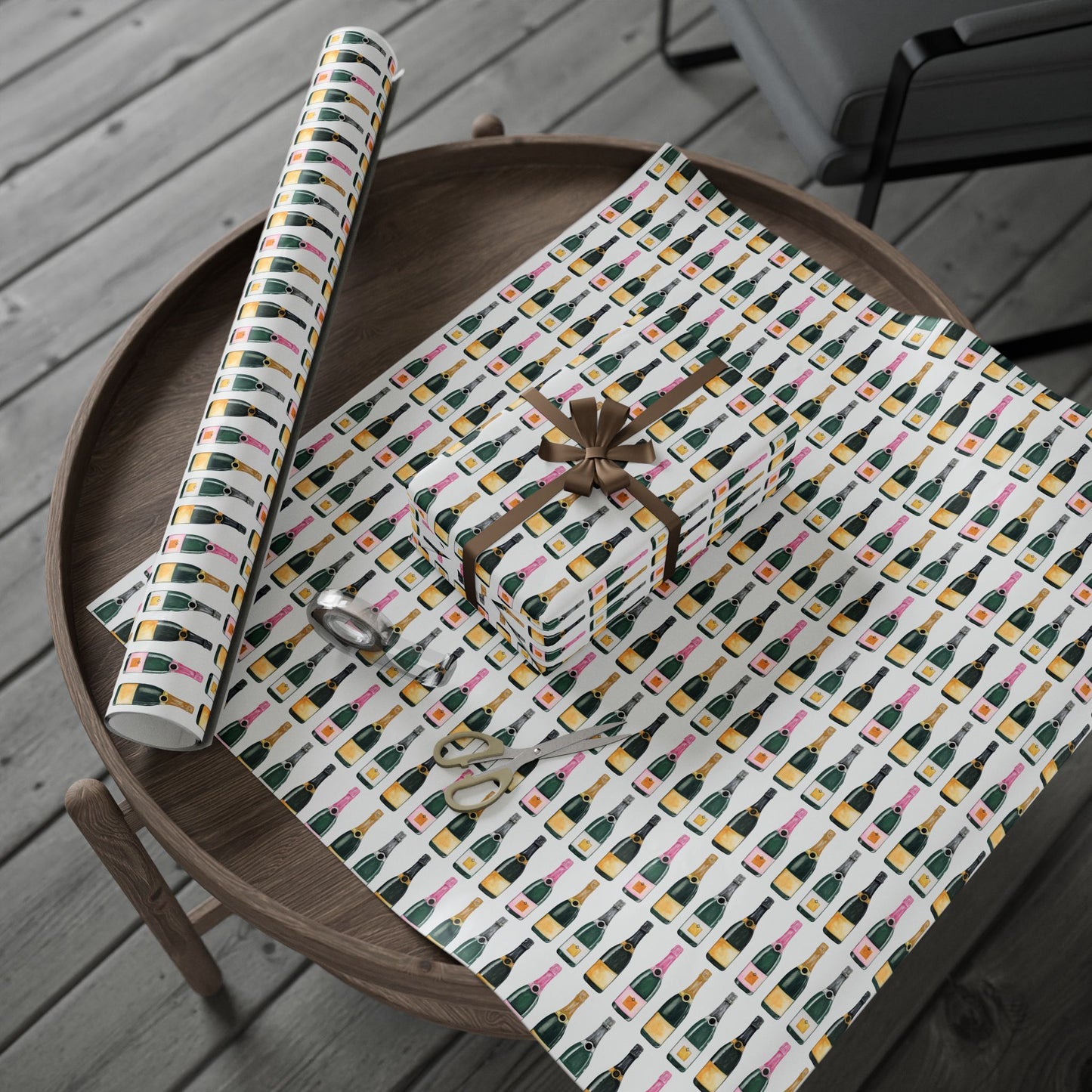Champagne Wrapping Paper