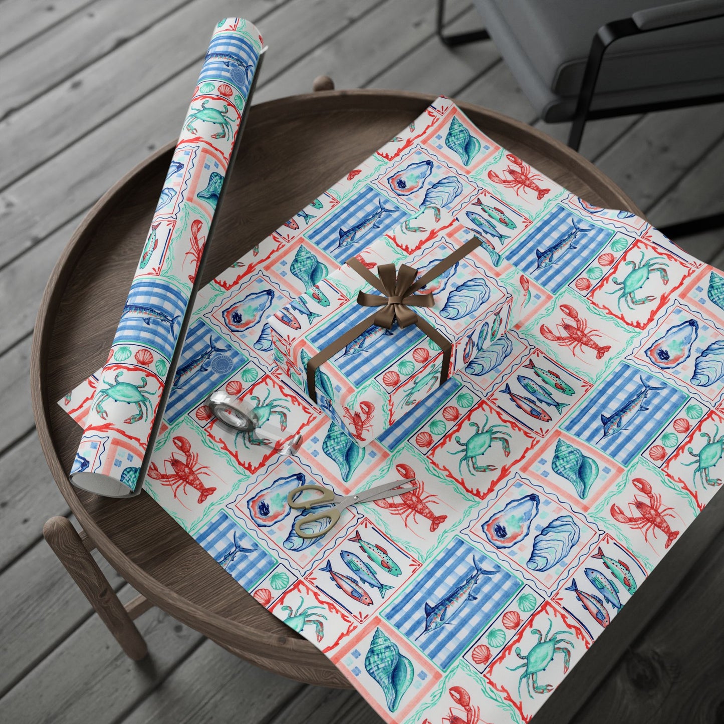 Coastal Summer Wrapping Paper