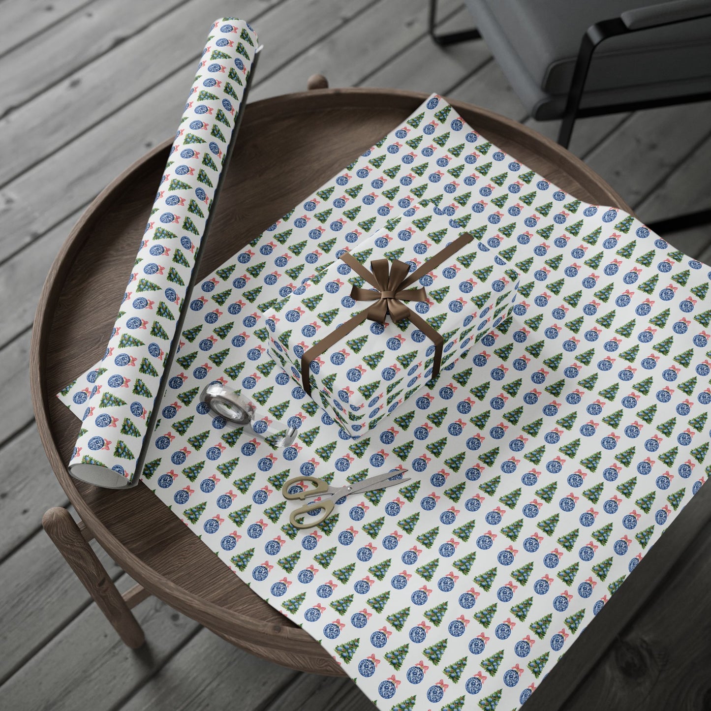 Ornament Pattern Wrapping Paper