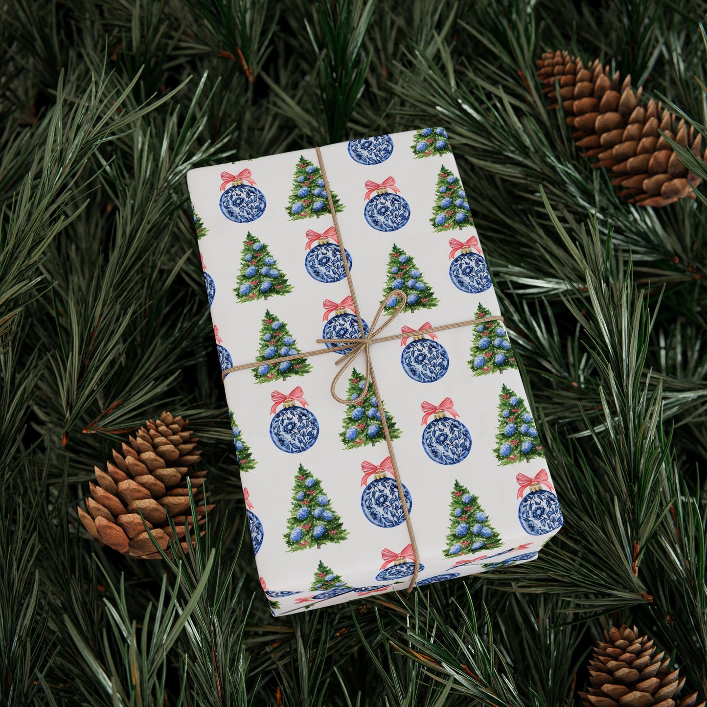 Ornament Pattern Wrapping Paper