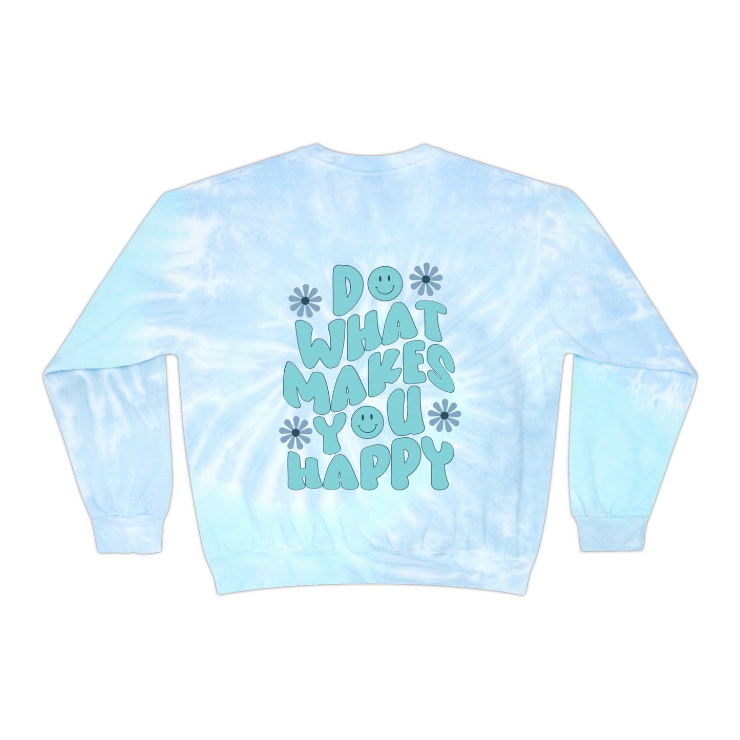 Happy Tie-Dye Crewneck