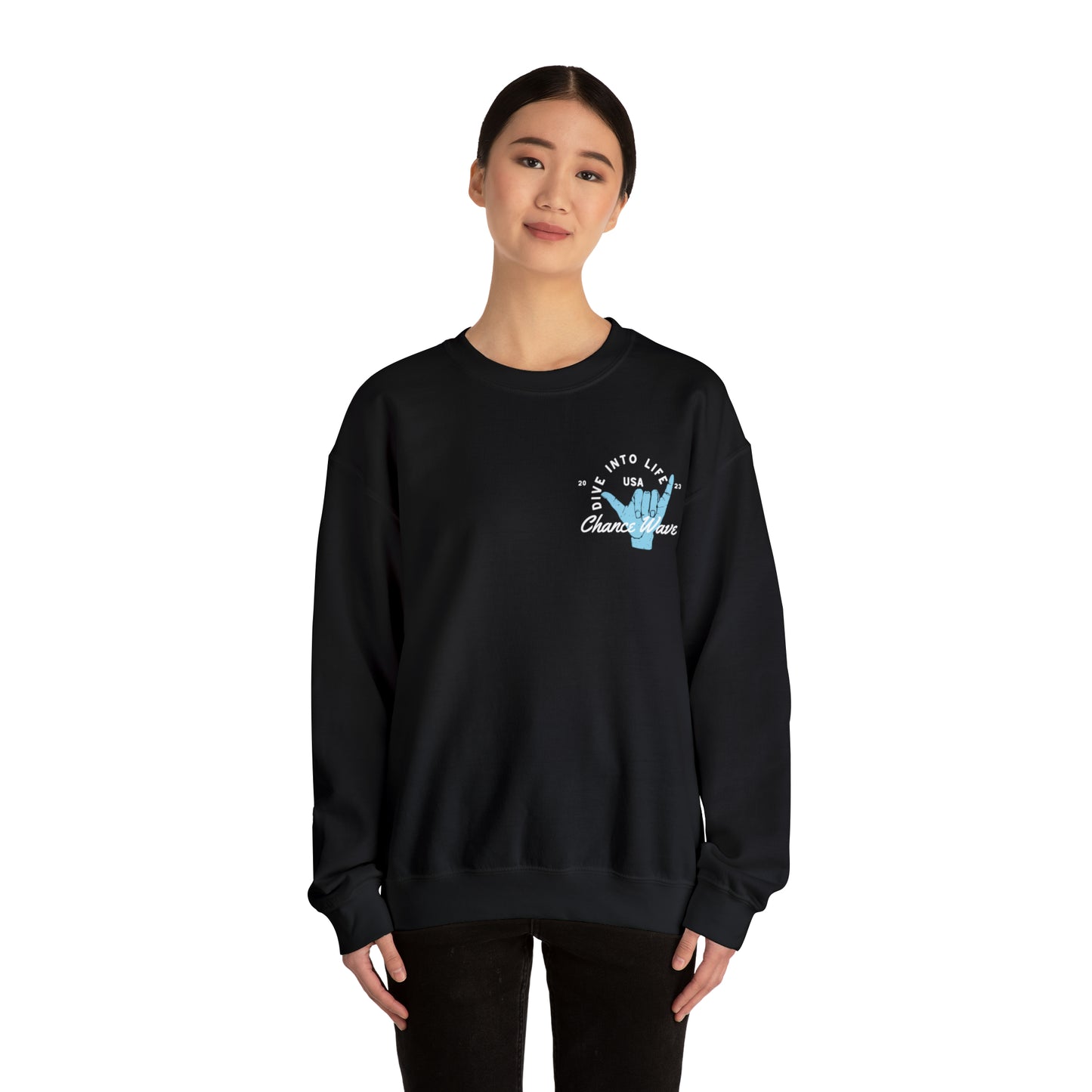 Hang Loose Logo Crewneck