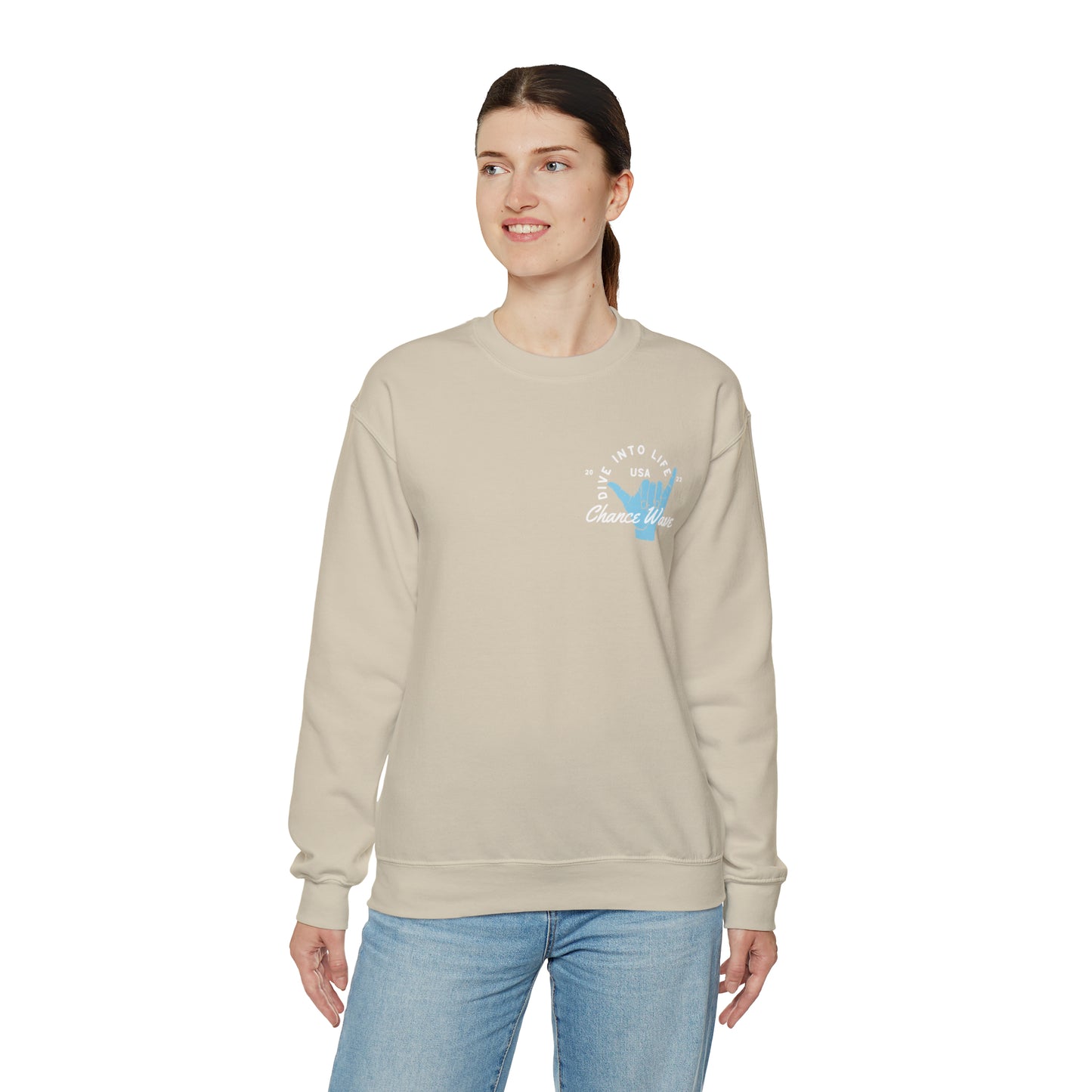 Hang Loose Logo Crewneck