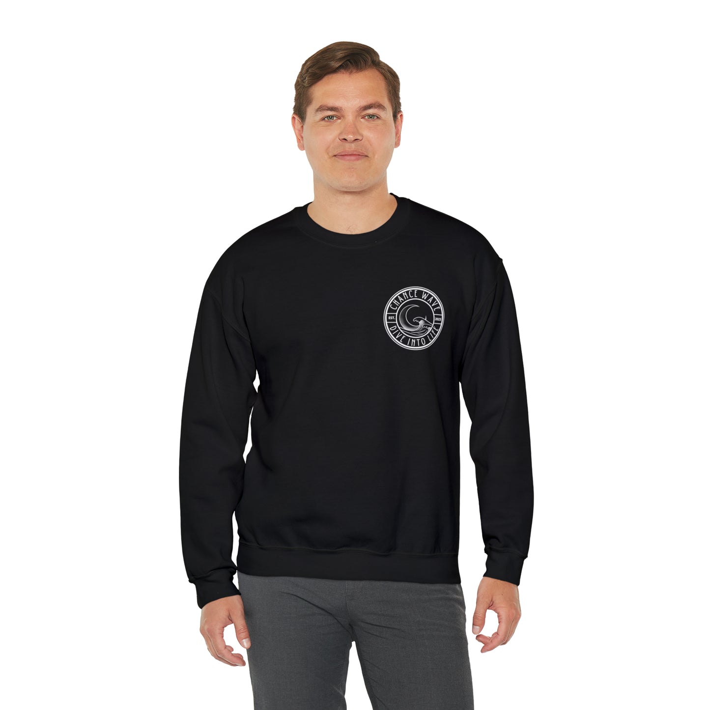 Surf Board Logo Crewneck