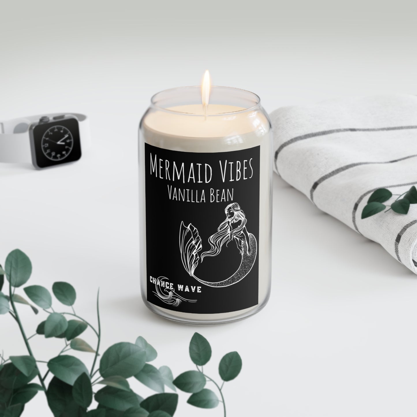 Vanilla Bean Scented Candle, 13.75oz