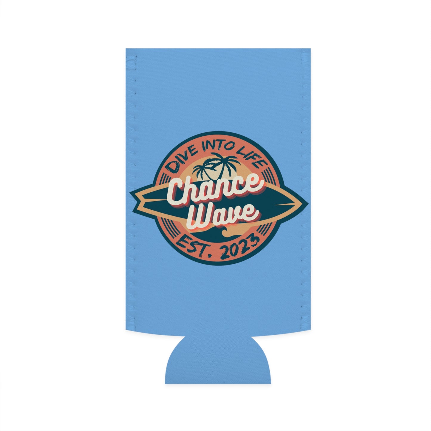 Chance Wave Slim Koozie