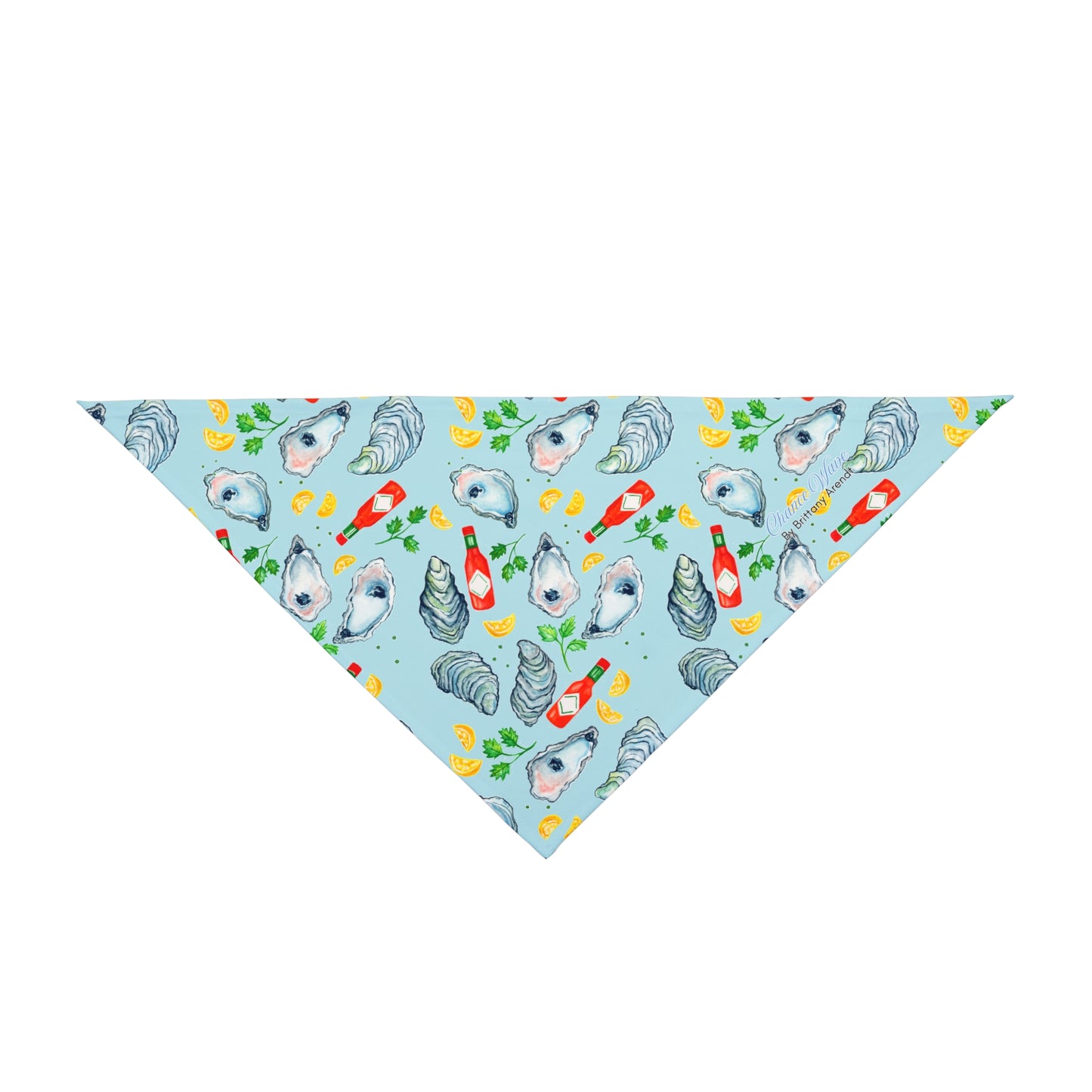 Oyster Platter Pet Bandana