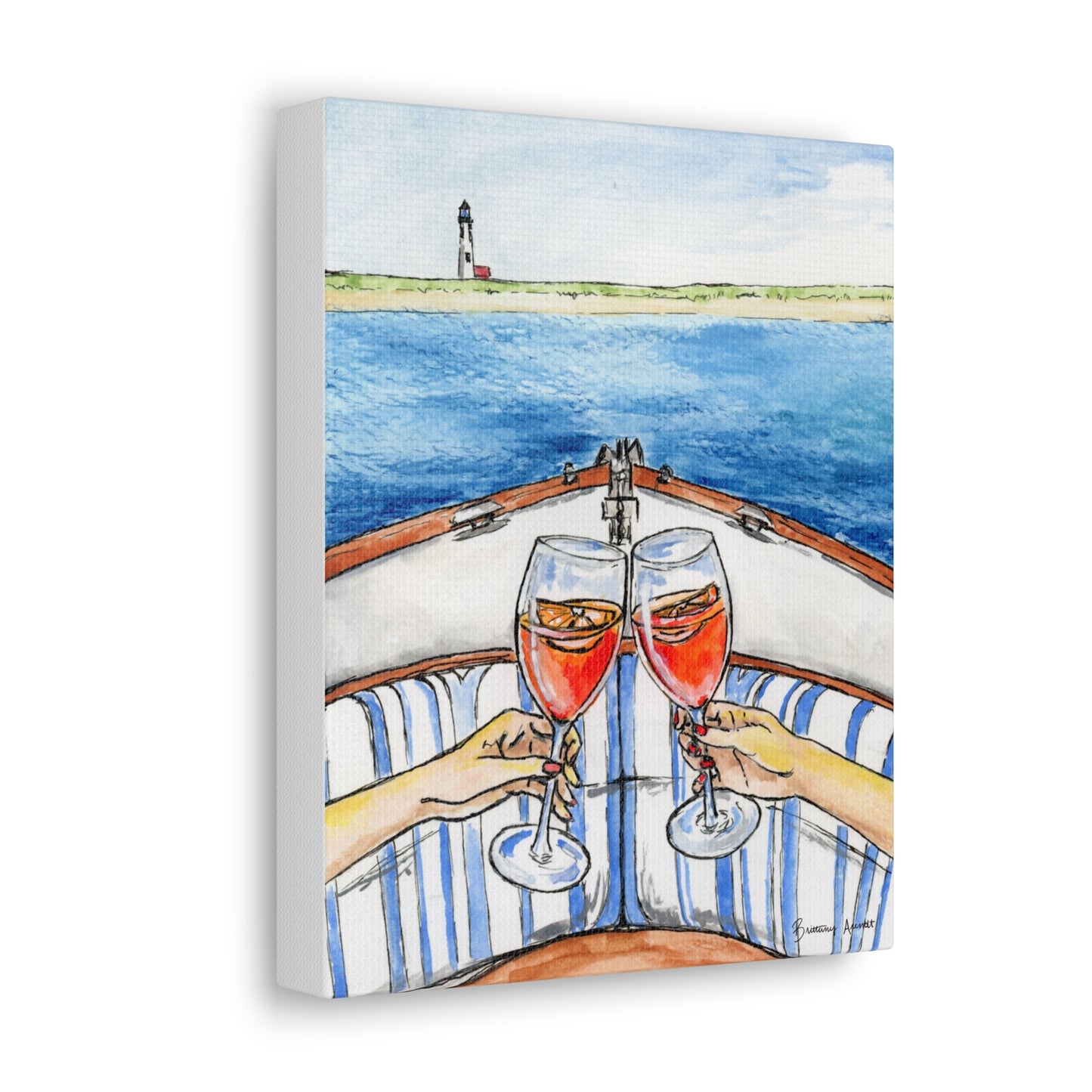 Boat Toasts Canvas