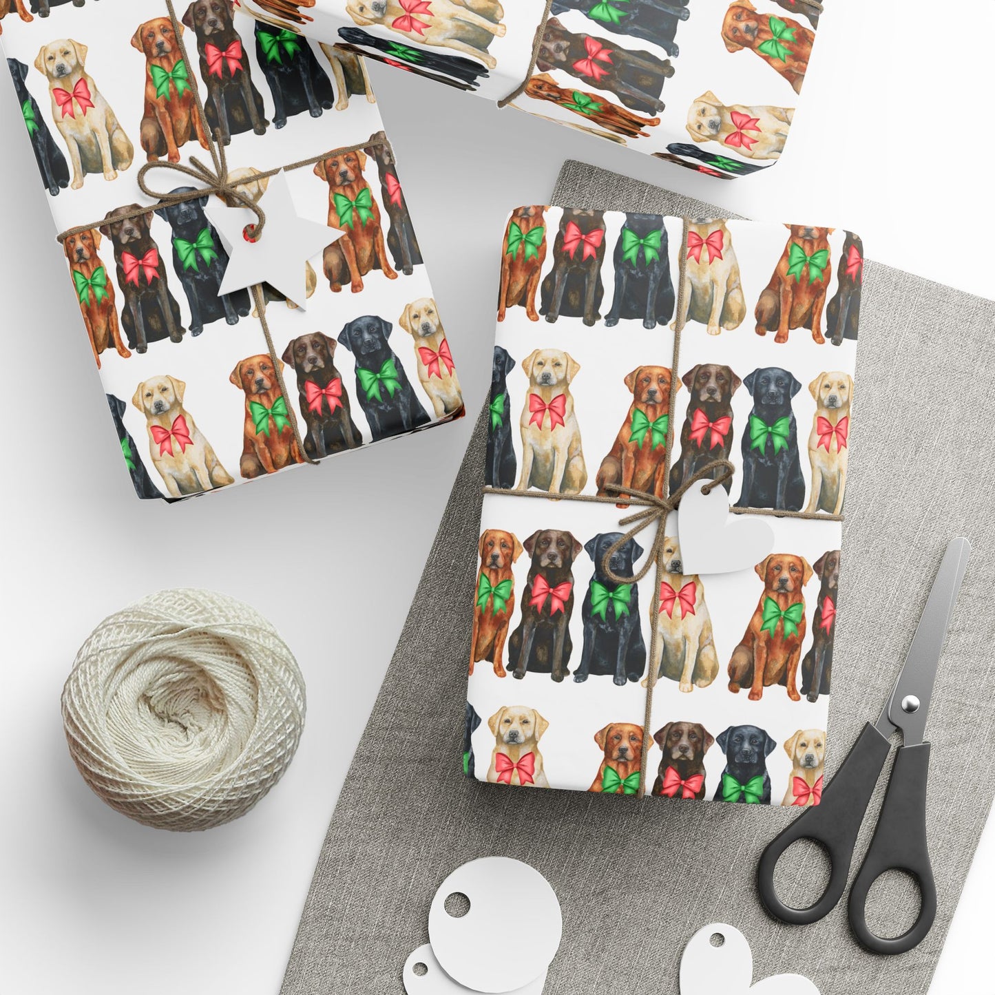 Festive Labs Wrapping Paper