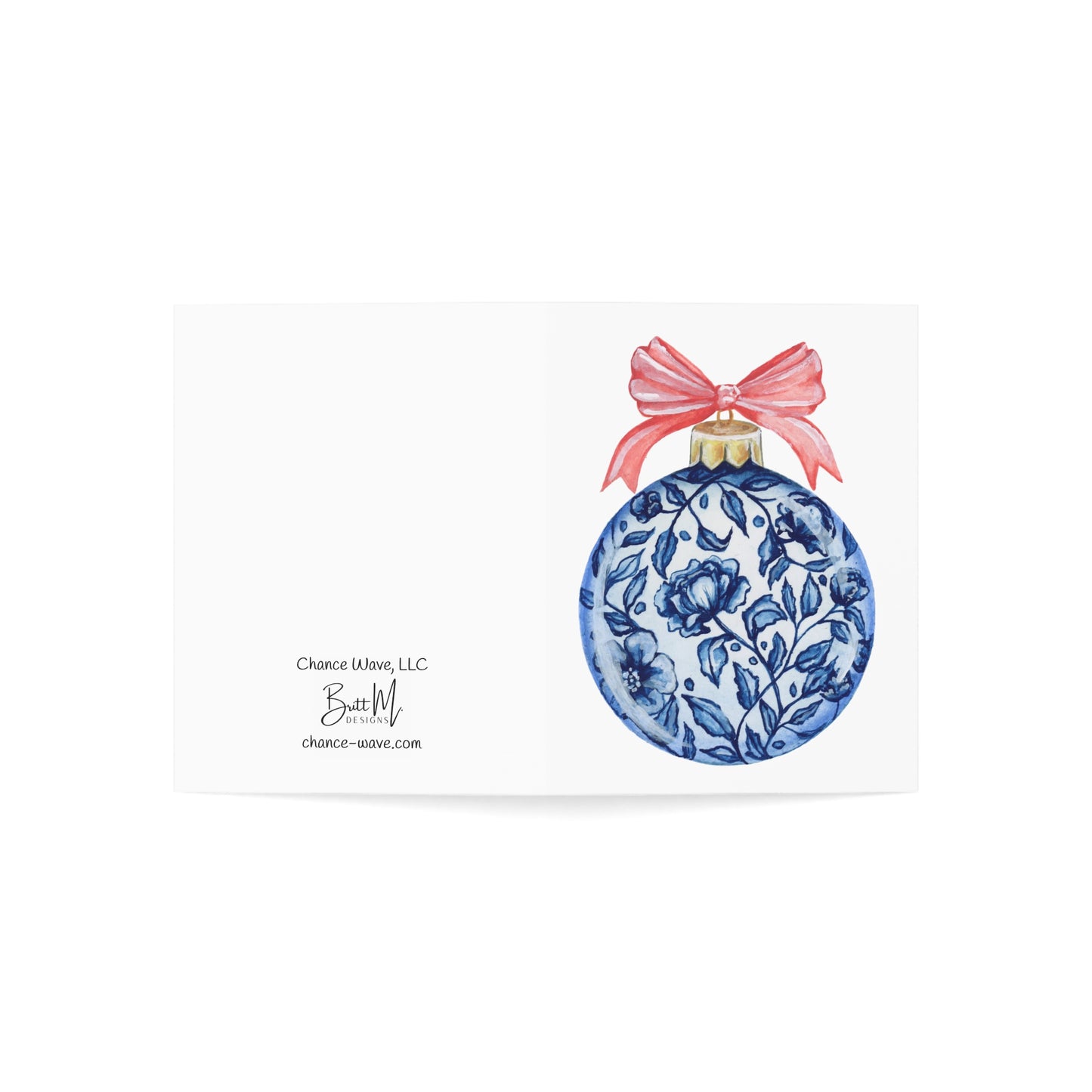 Ornament Greeting Cards (10 and 30pcs)