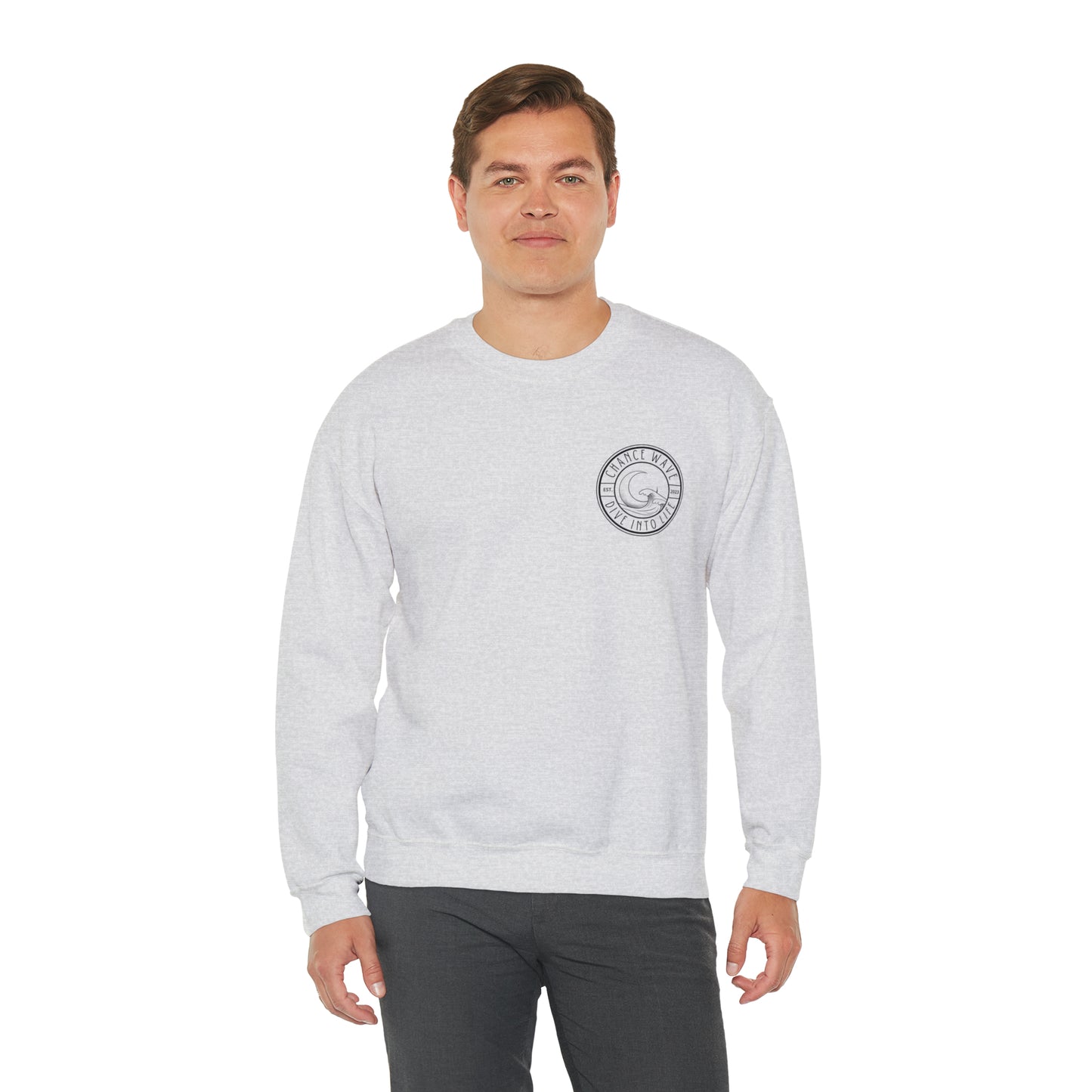 Surf Board Logo Crewneck