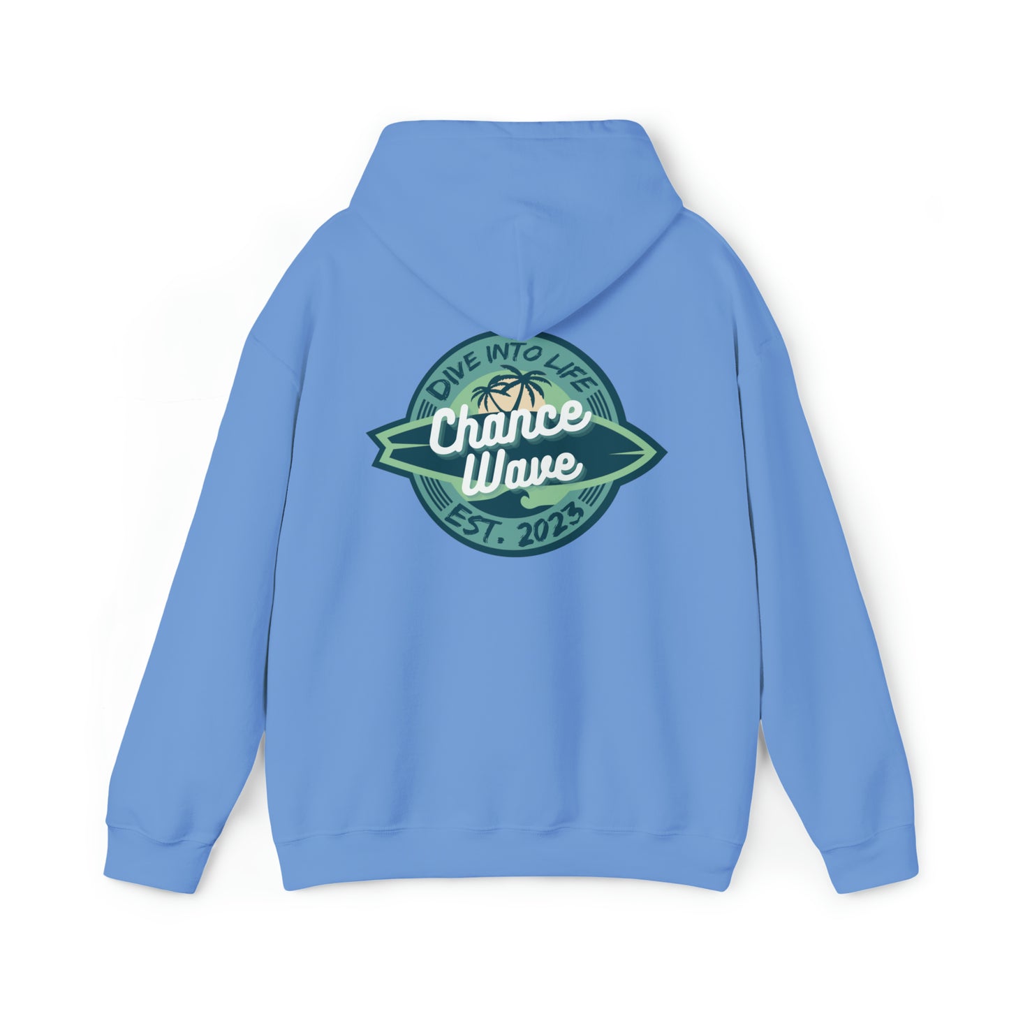 Blue Logo Hoodie