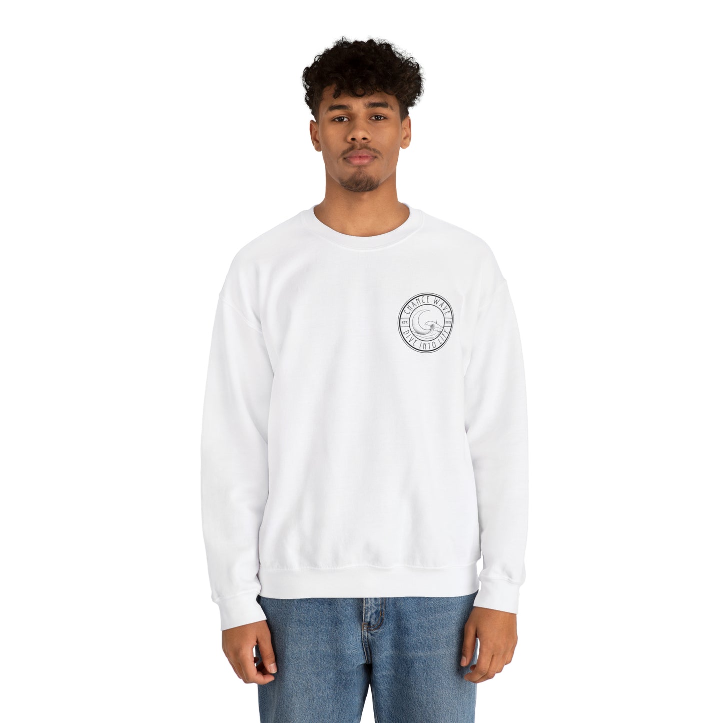 Surf Board Logo Crewneck