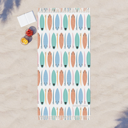 Surf Board Boho Beach Cloth