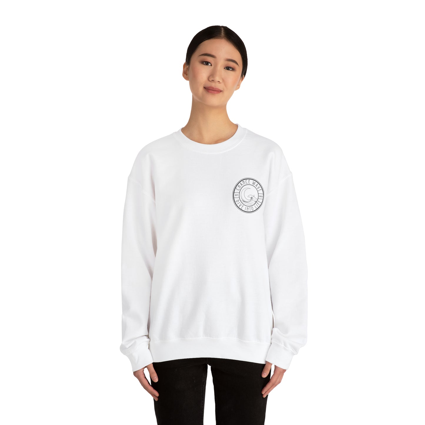 Surf Board Logo Crewneck