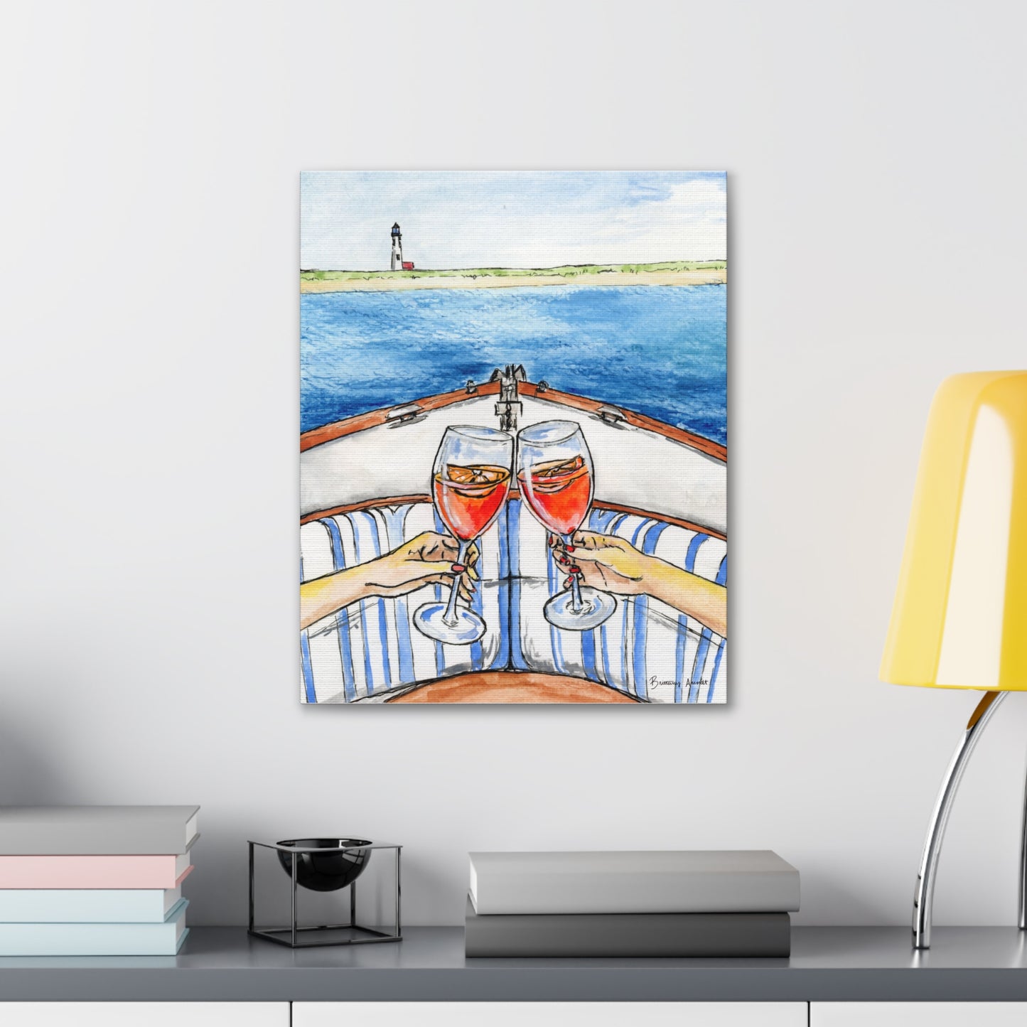 Boat Toasts Canvas