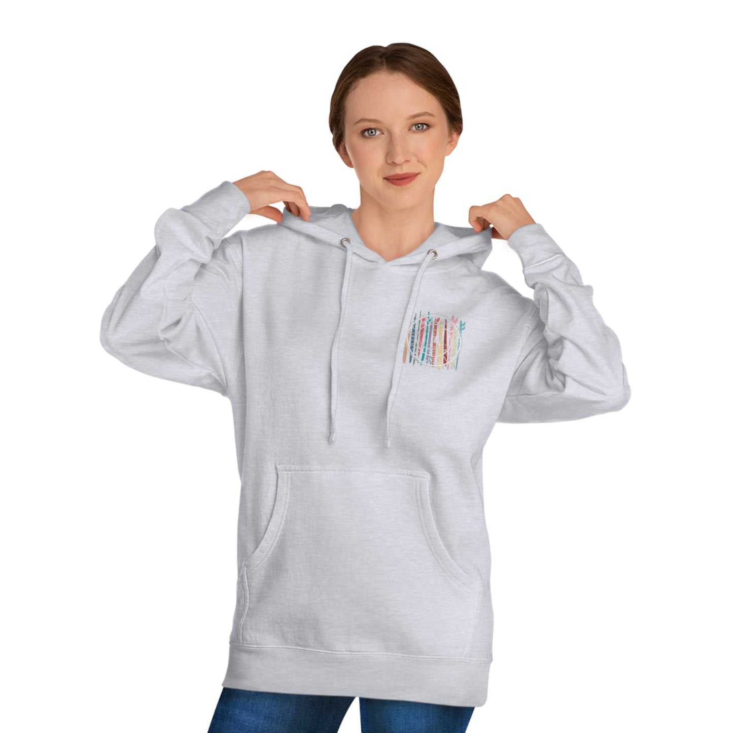 Surf Board Logo Independent Hoodie