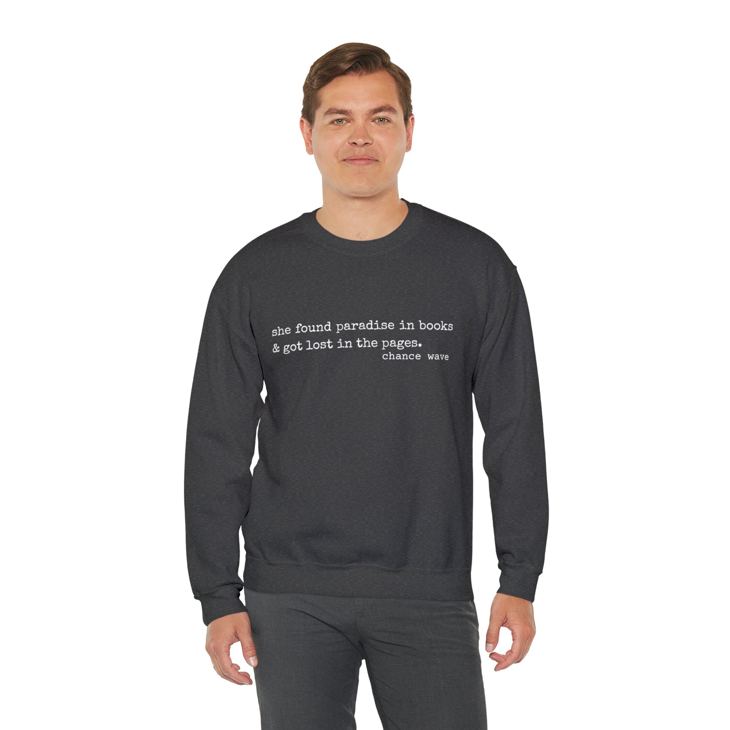 Paradise in Books Crewneck