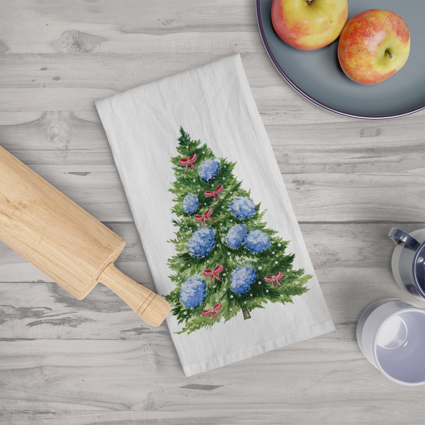 Hydrangea Tree Tea Towel