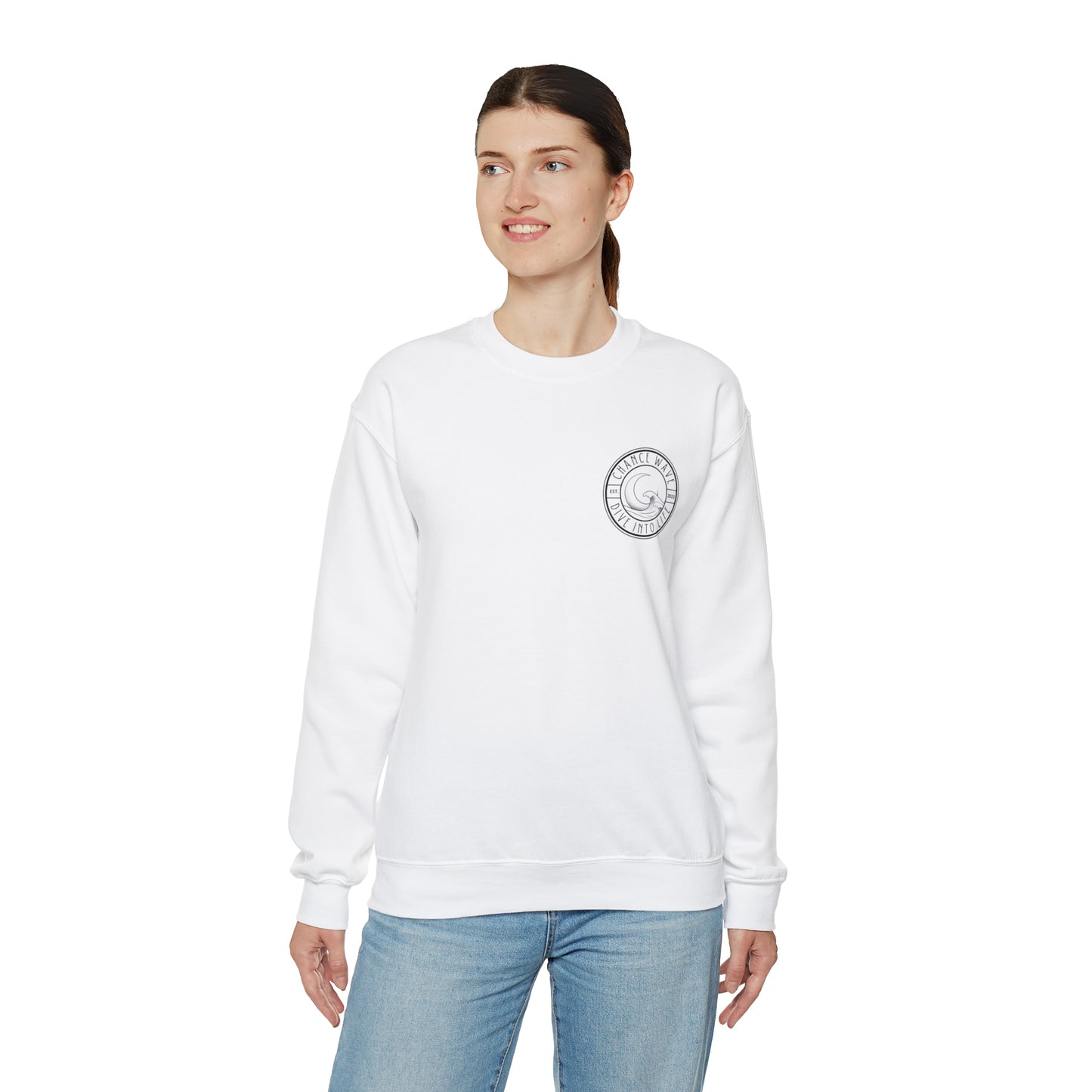 Surf Board Logo Crewneck