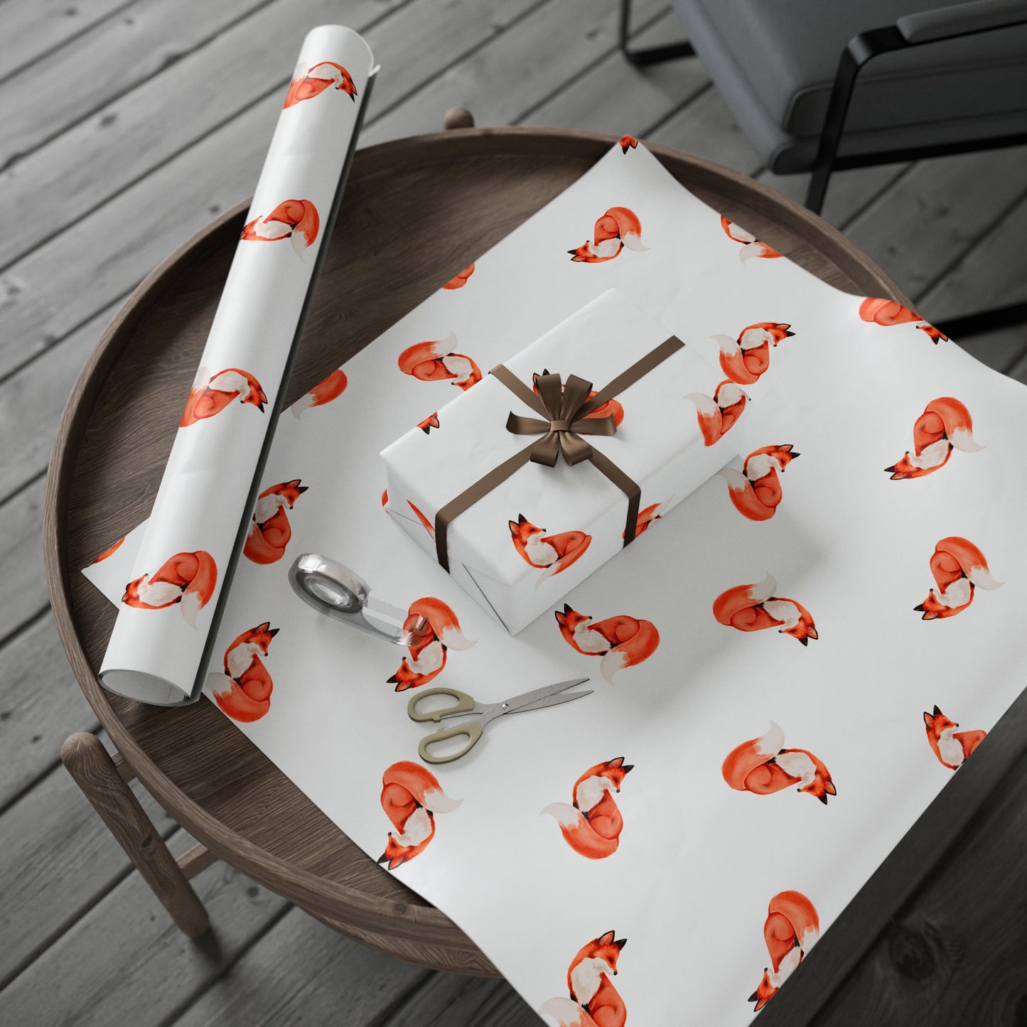Foxy Wrapping Paper