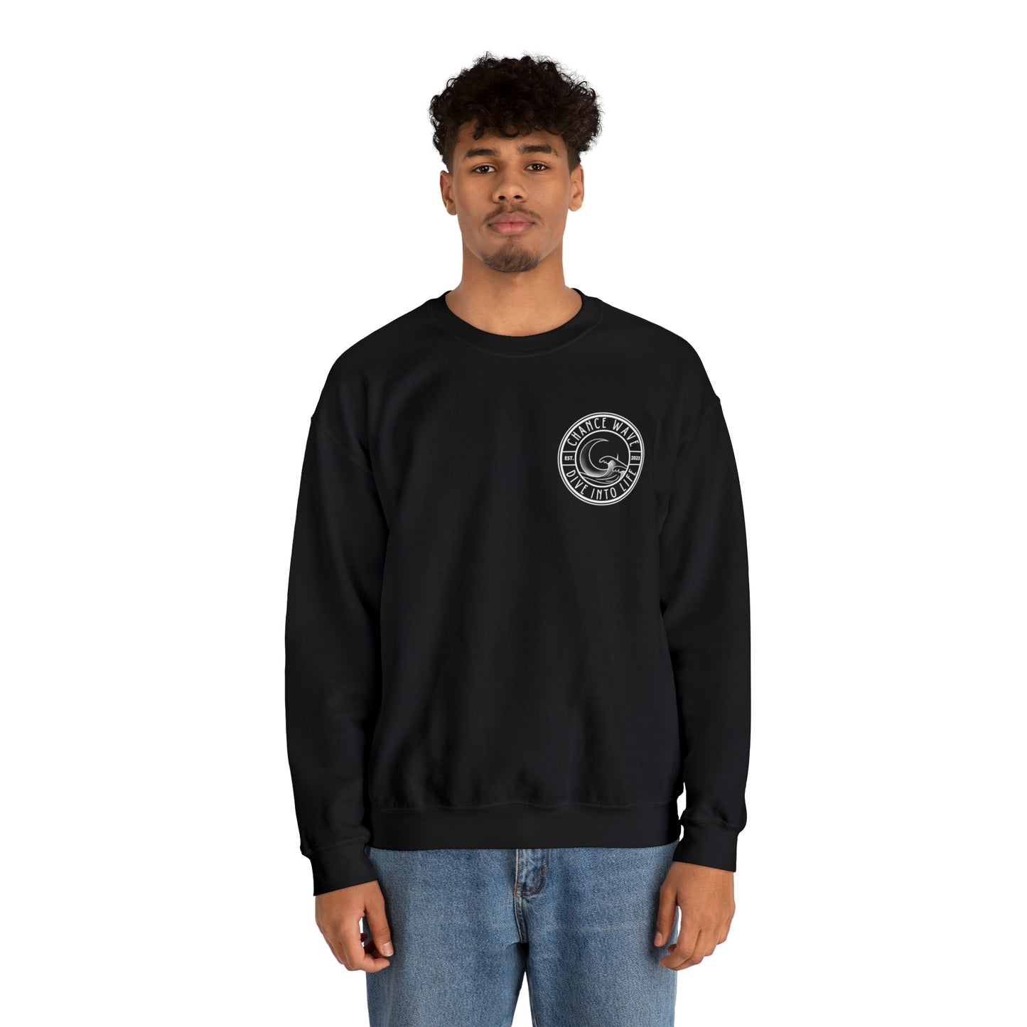 Surf Board Logo Crewneck