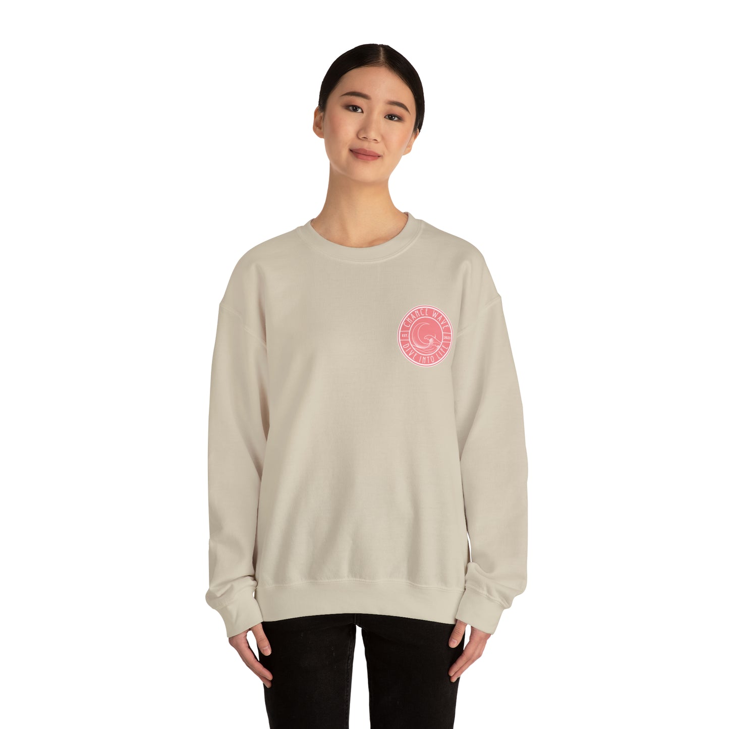 Pink Aloha Crewneck