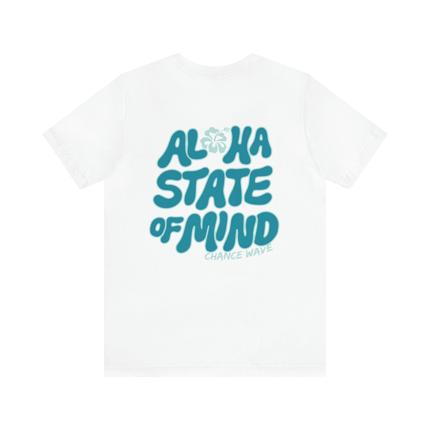 Blue Aloha Tee