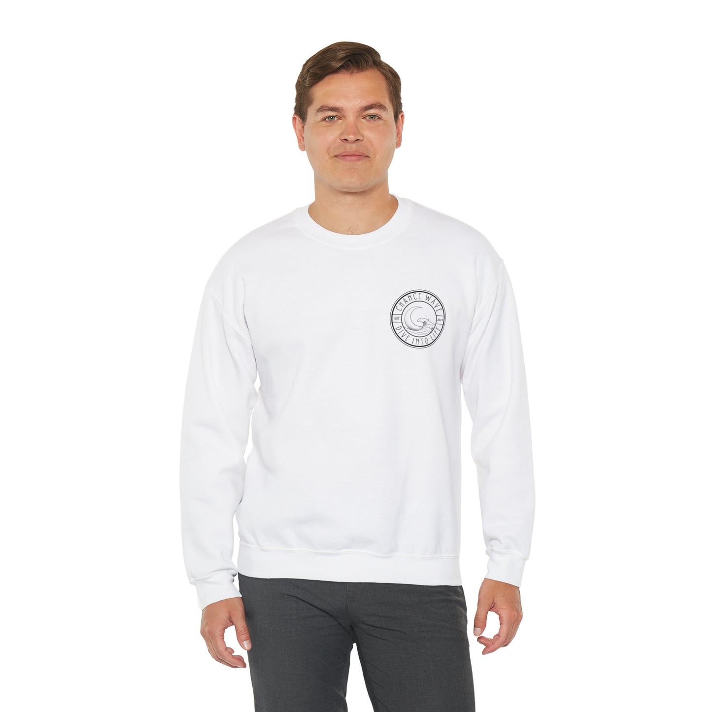 Surf Board Logo Crewneck