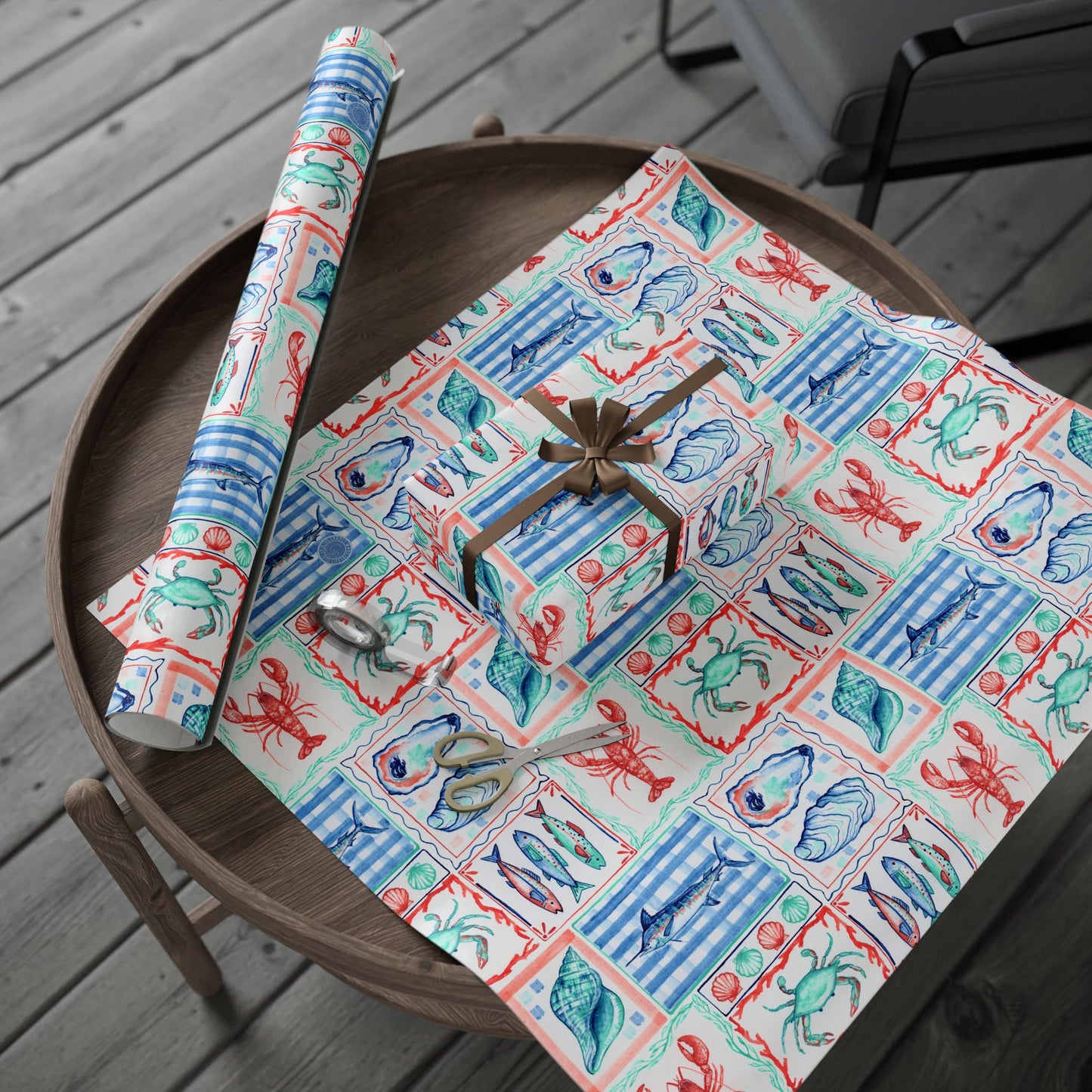 Coastal Summer Wrapping Paper