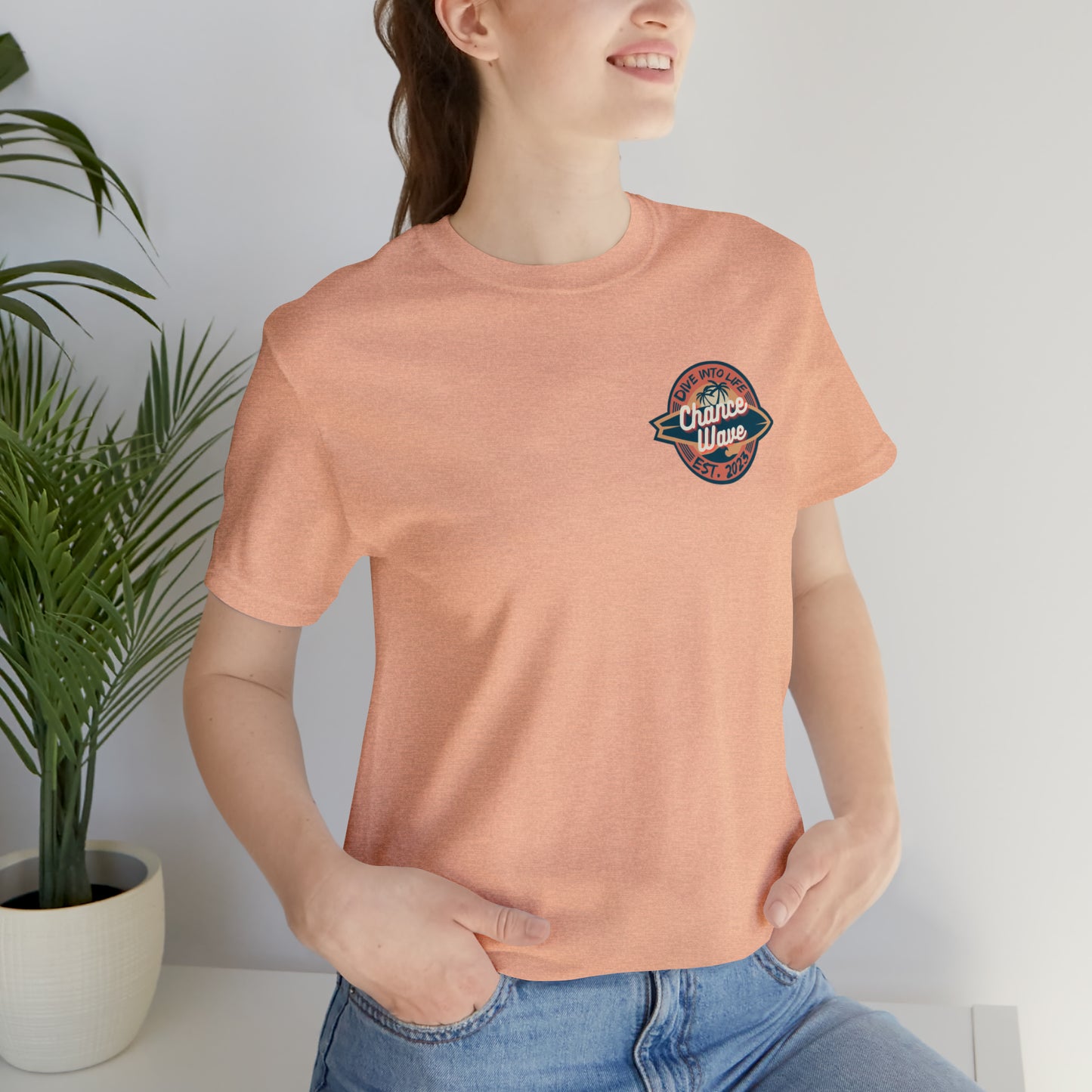 Orange Logo Tee