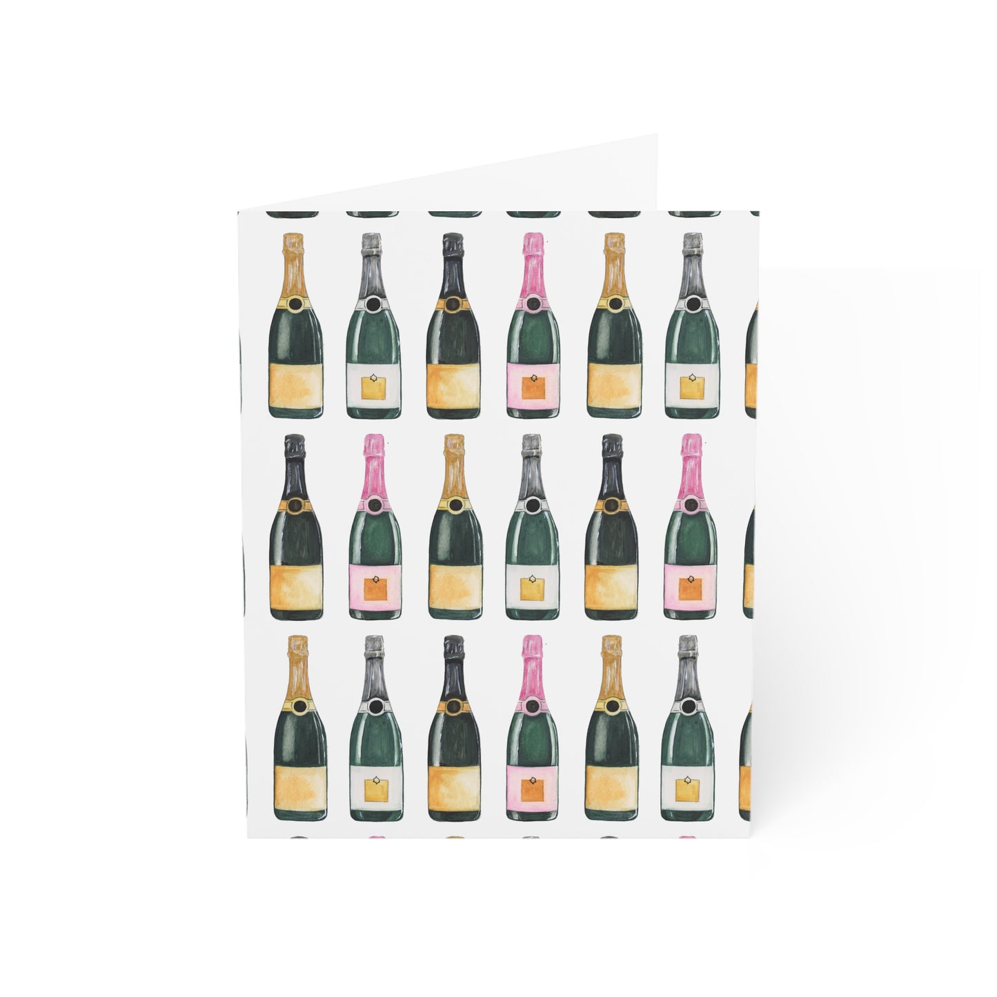 Champagne Pattern Notecards (10 and 30pcs)