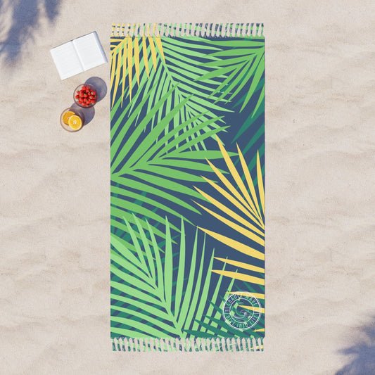 Palm Pattern Boho Beach Cloth
