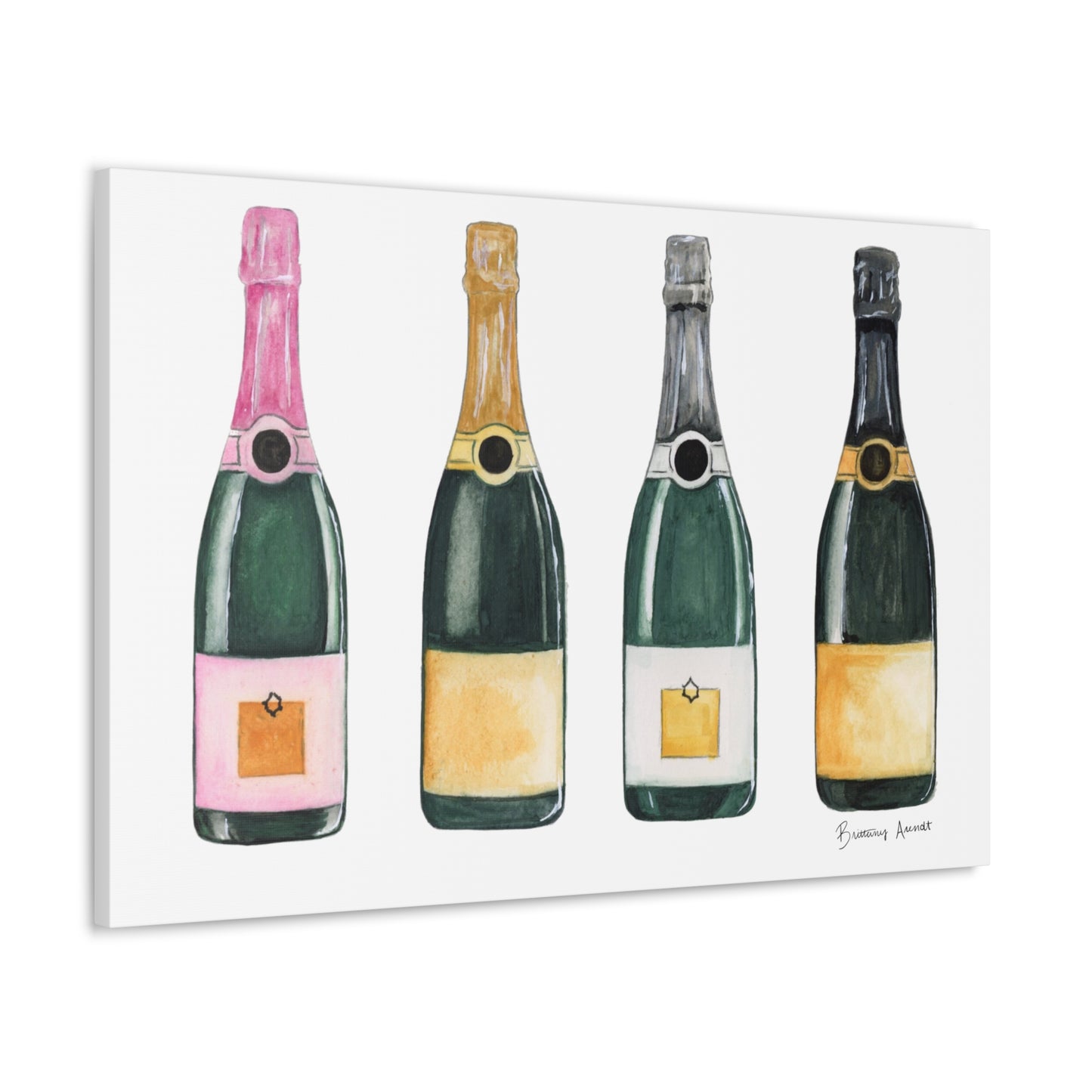 Champagne Canvas Gallery Wrap