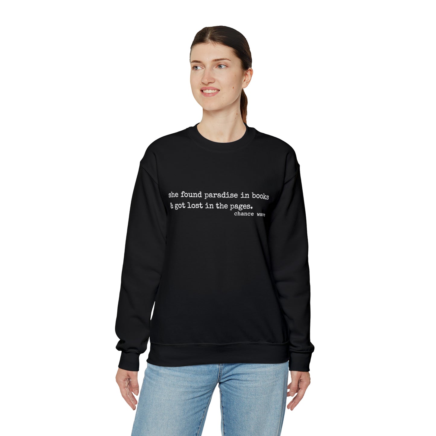 Paradise in Books Crewneck