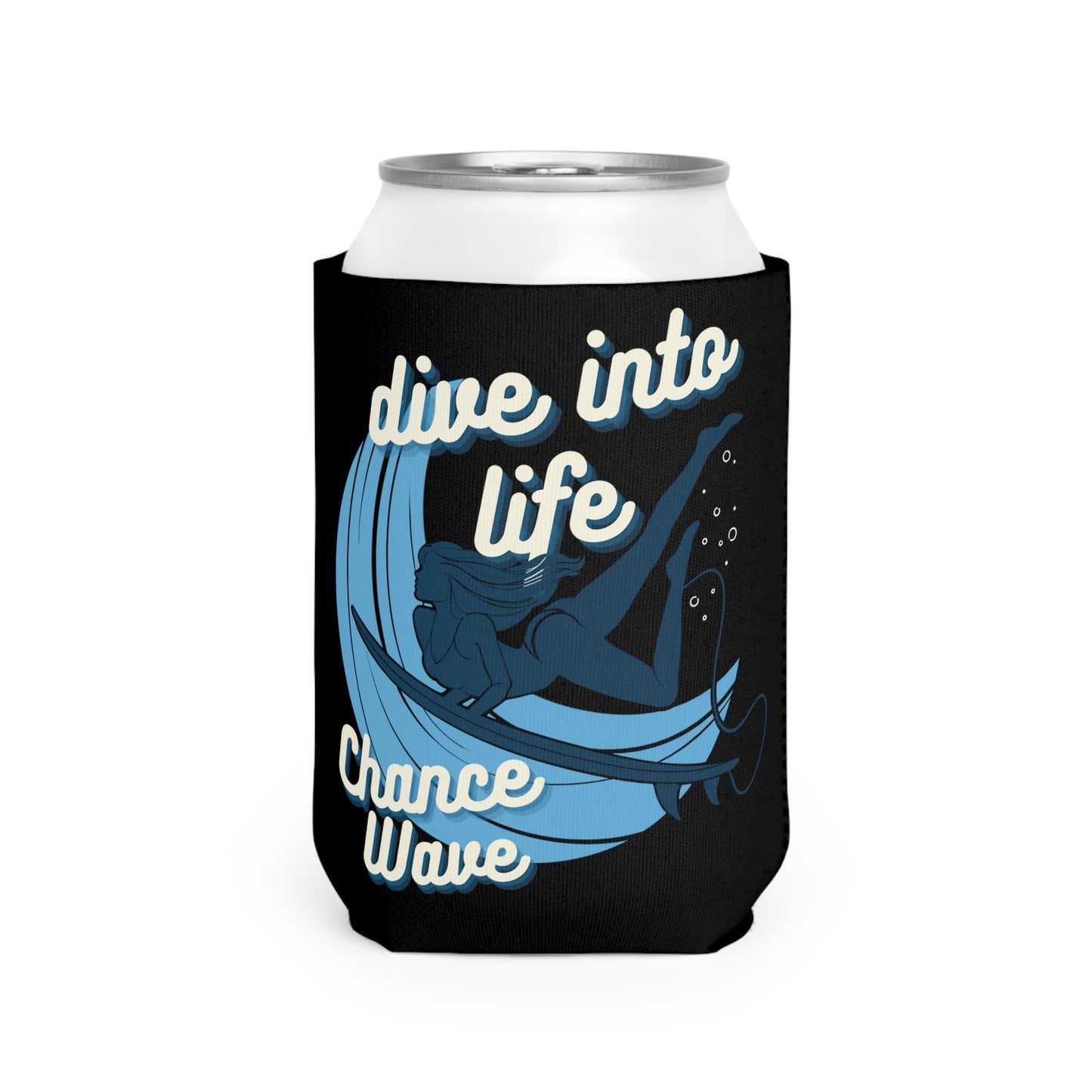 Dive Into Life Koozie