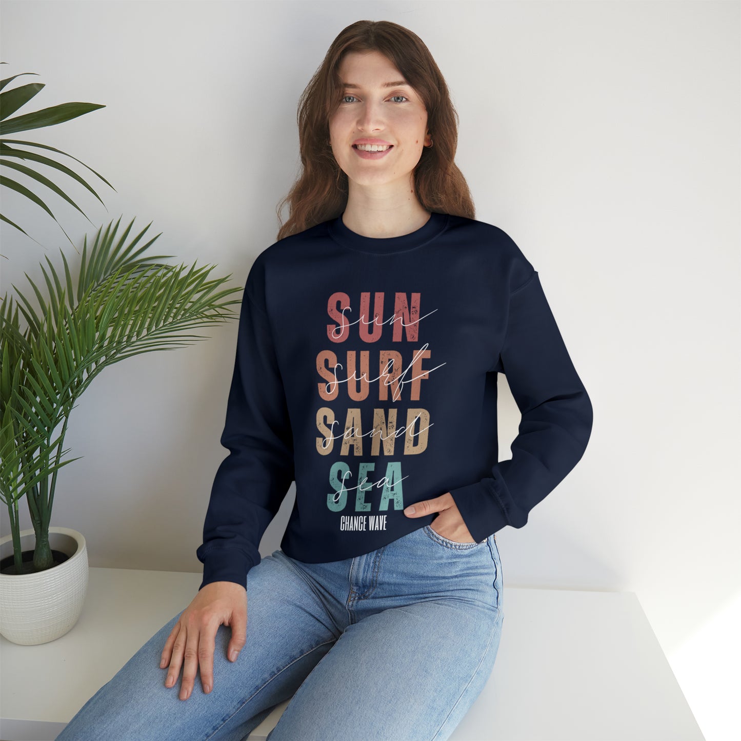 Sun Surf Crewneck