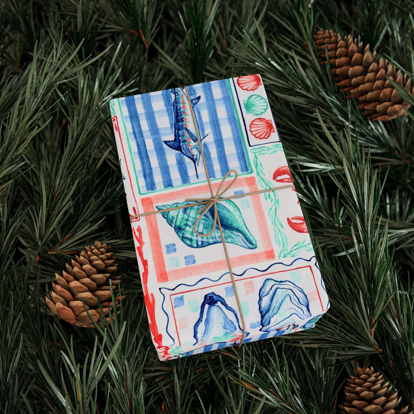 Coastal Summer Wrapping Paper