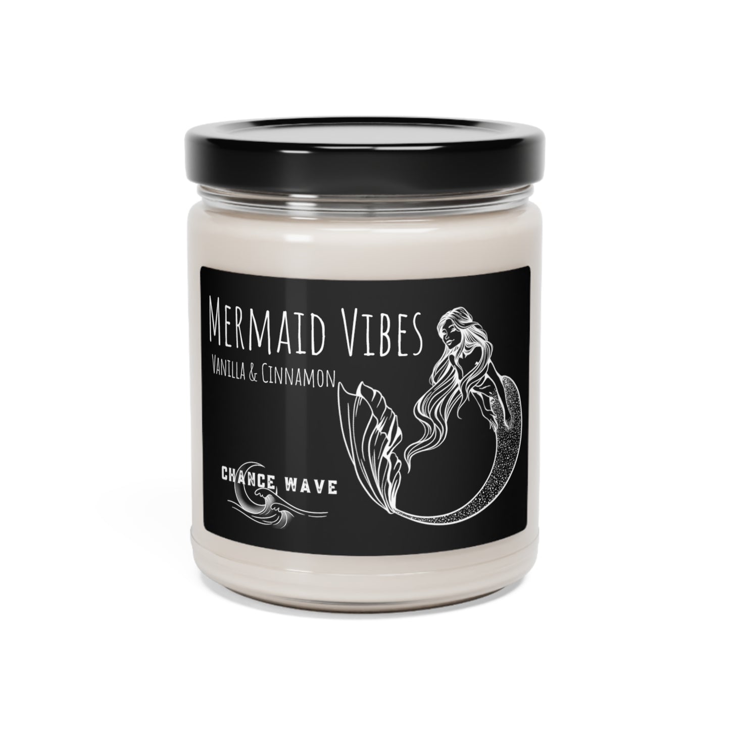 Mermaid Vibes Vanilla Scented Soy Candle, 9oz