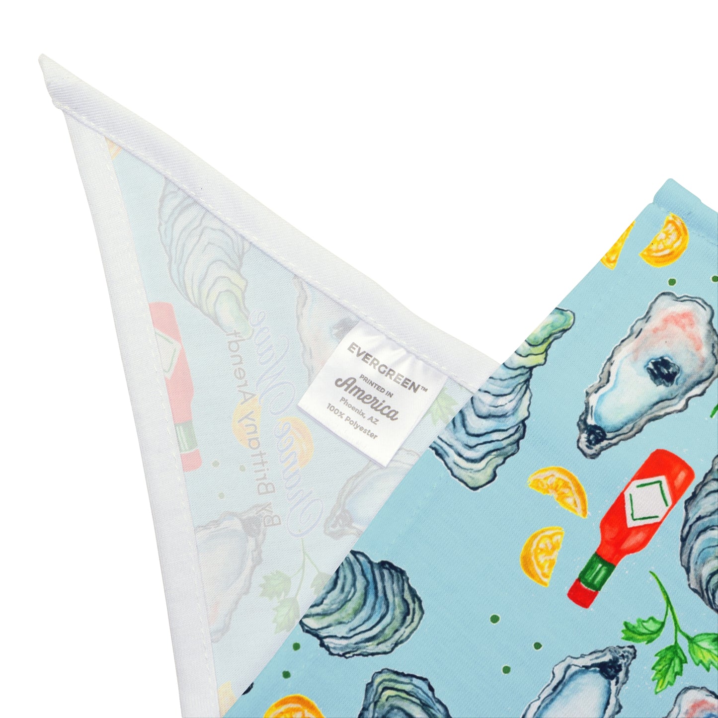 Oyster Platter Pet Bandana