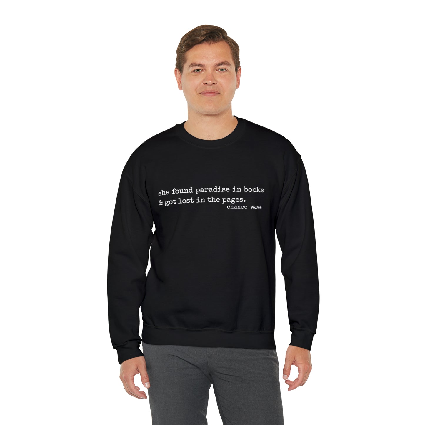 Paradise in Books Crewneck