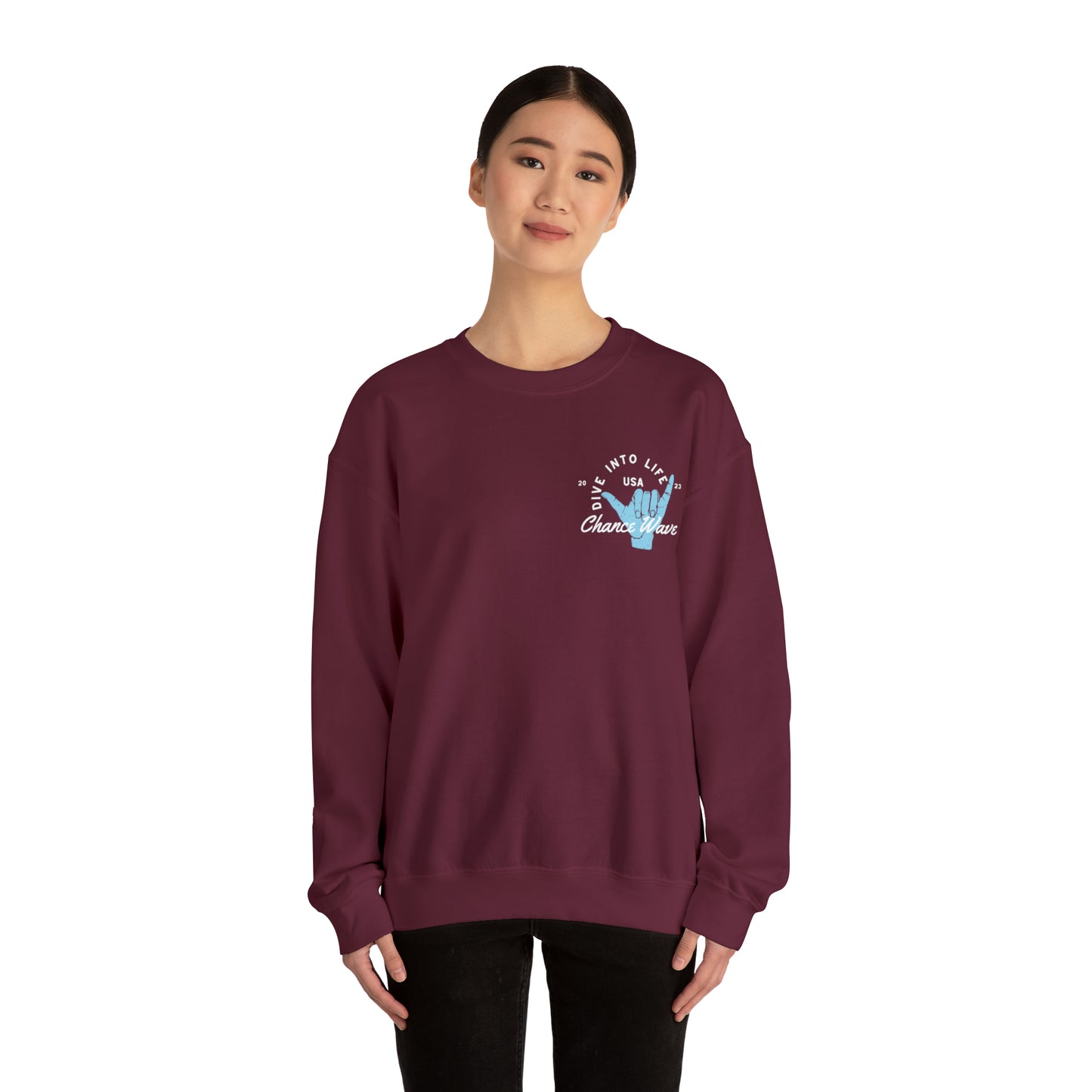 Hang Loose Logo Crewneck